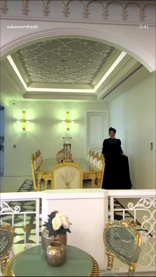  جدید ترین استوری اینستاگرام صبا مرشدی