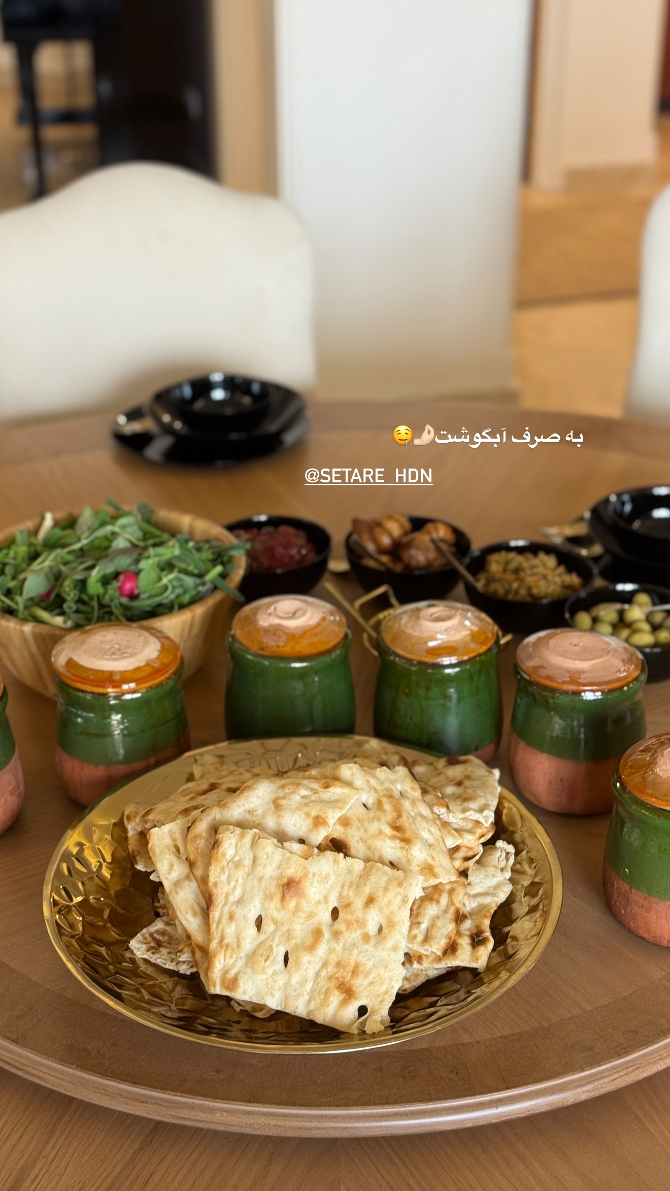  جدید ترین استوری اینستاگرام صبا مرشدی
