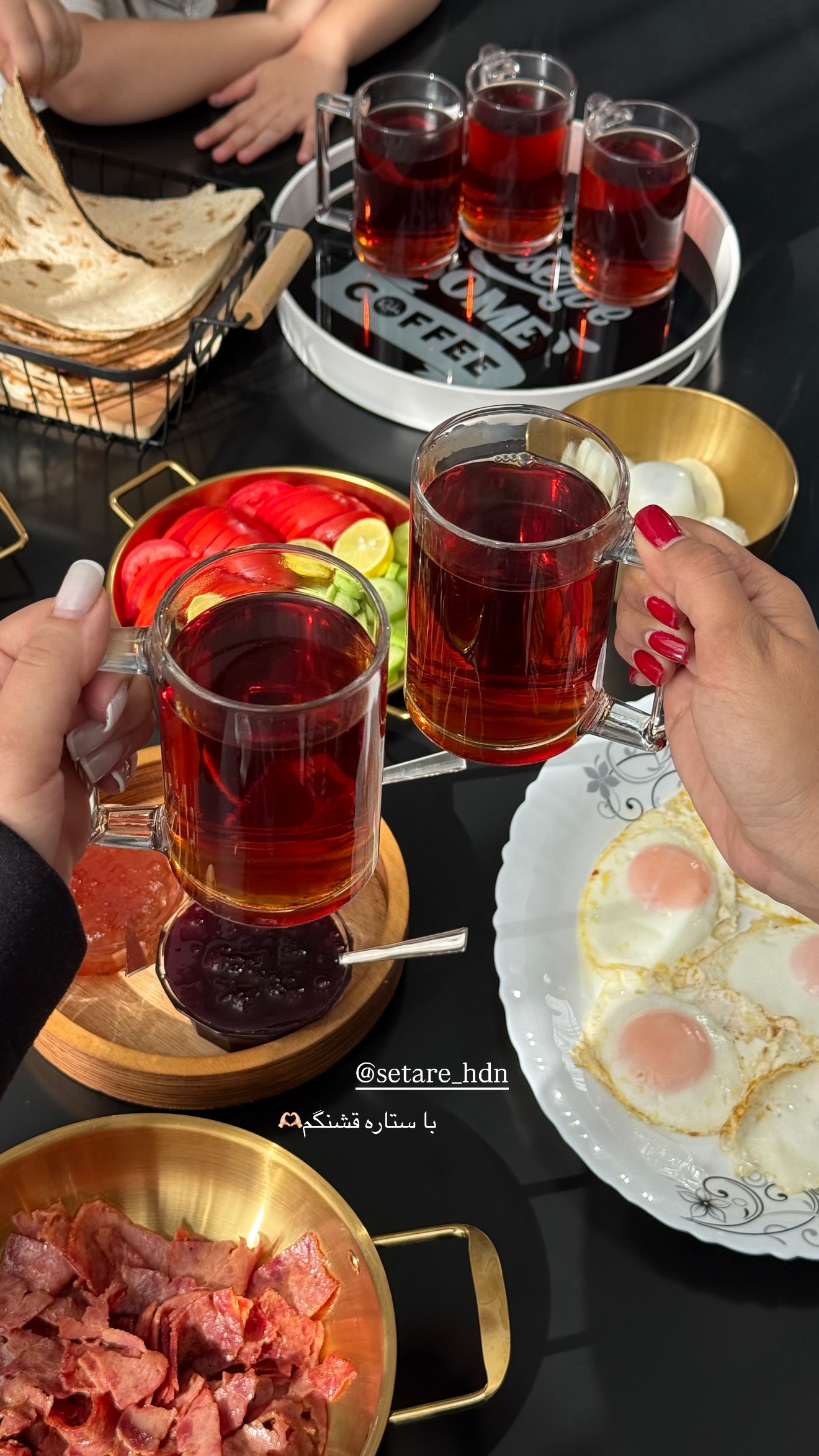  جدید ترین استوری اینستاگرام صبا مرشدی