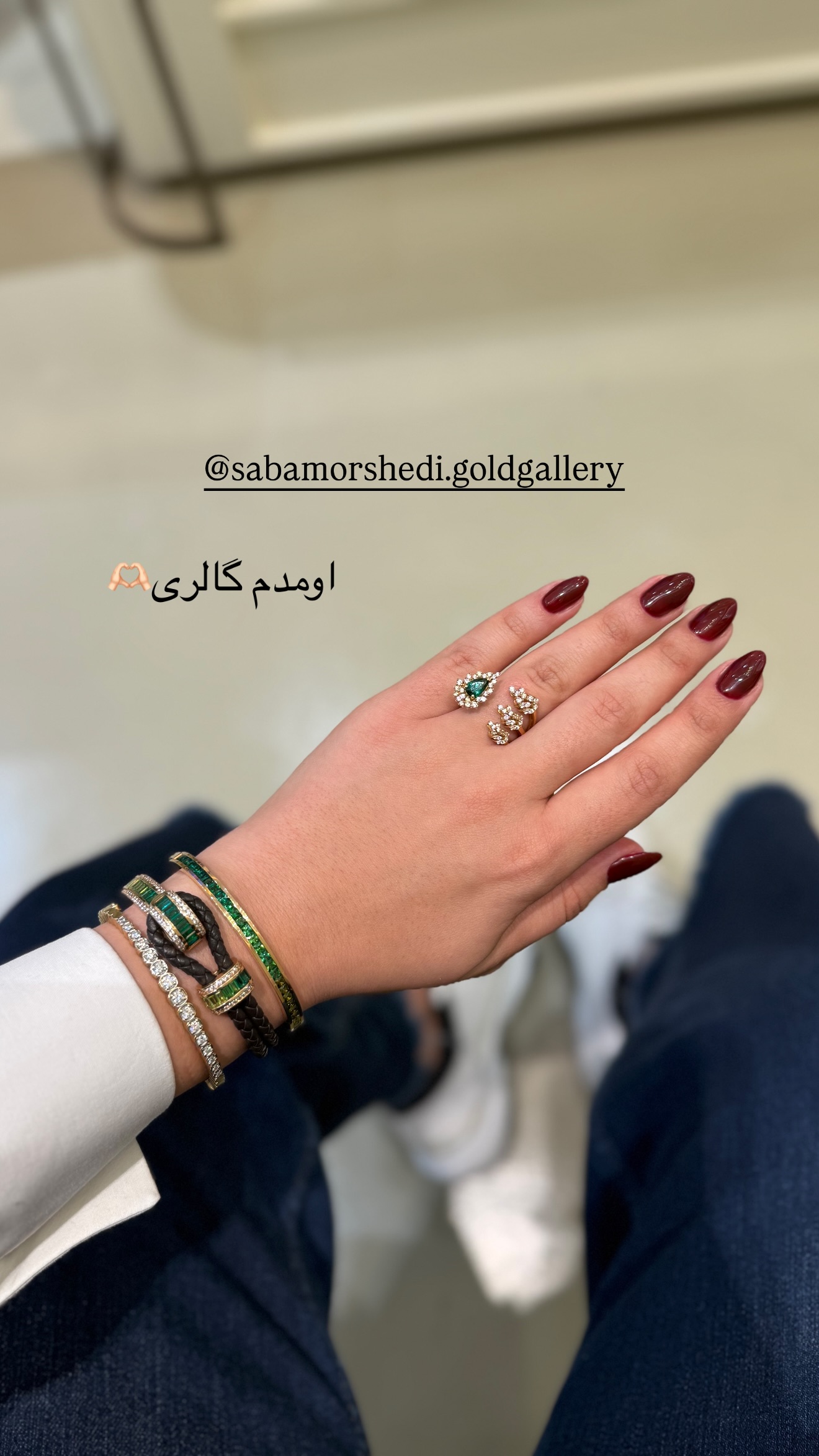  جدید ترین استوری اینستاگرام صبا مرشدی