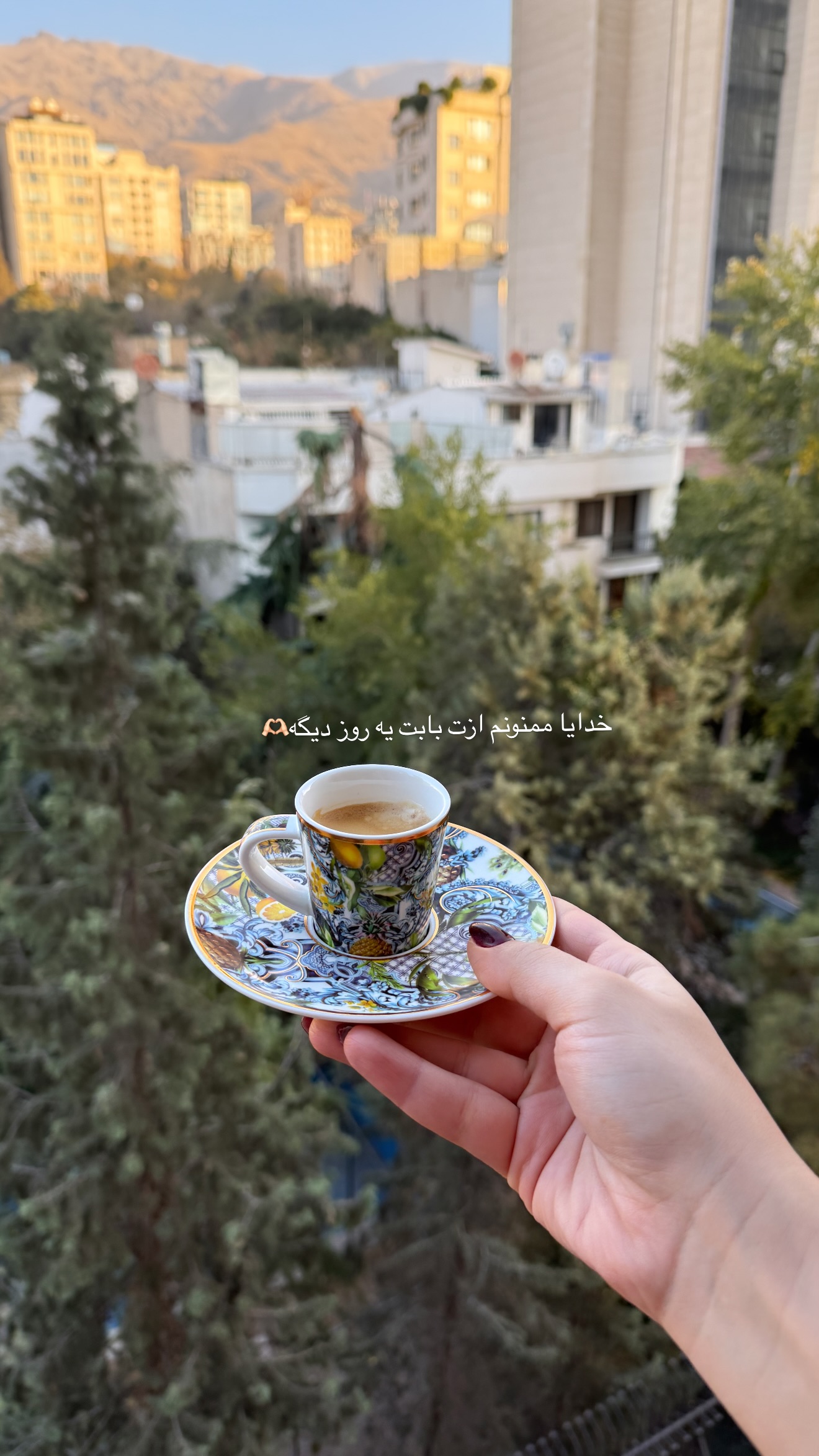  جدید ترین استوری اینستاگرام صبا مرشدی