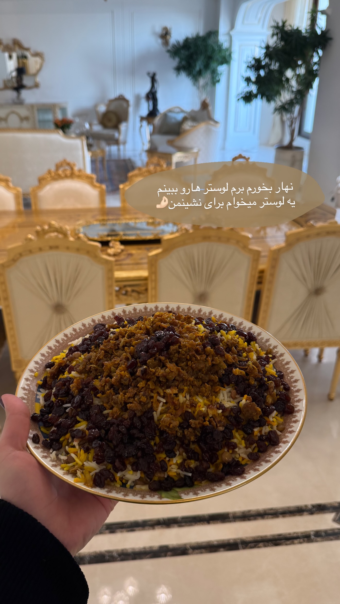  جدید ترین استوری اینستاگرام صبا مرشدی