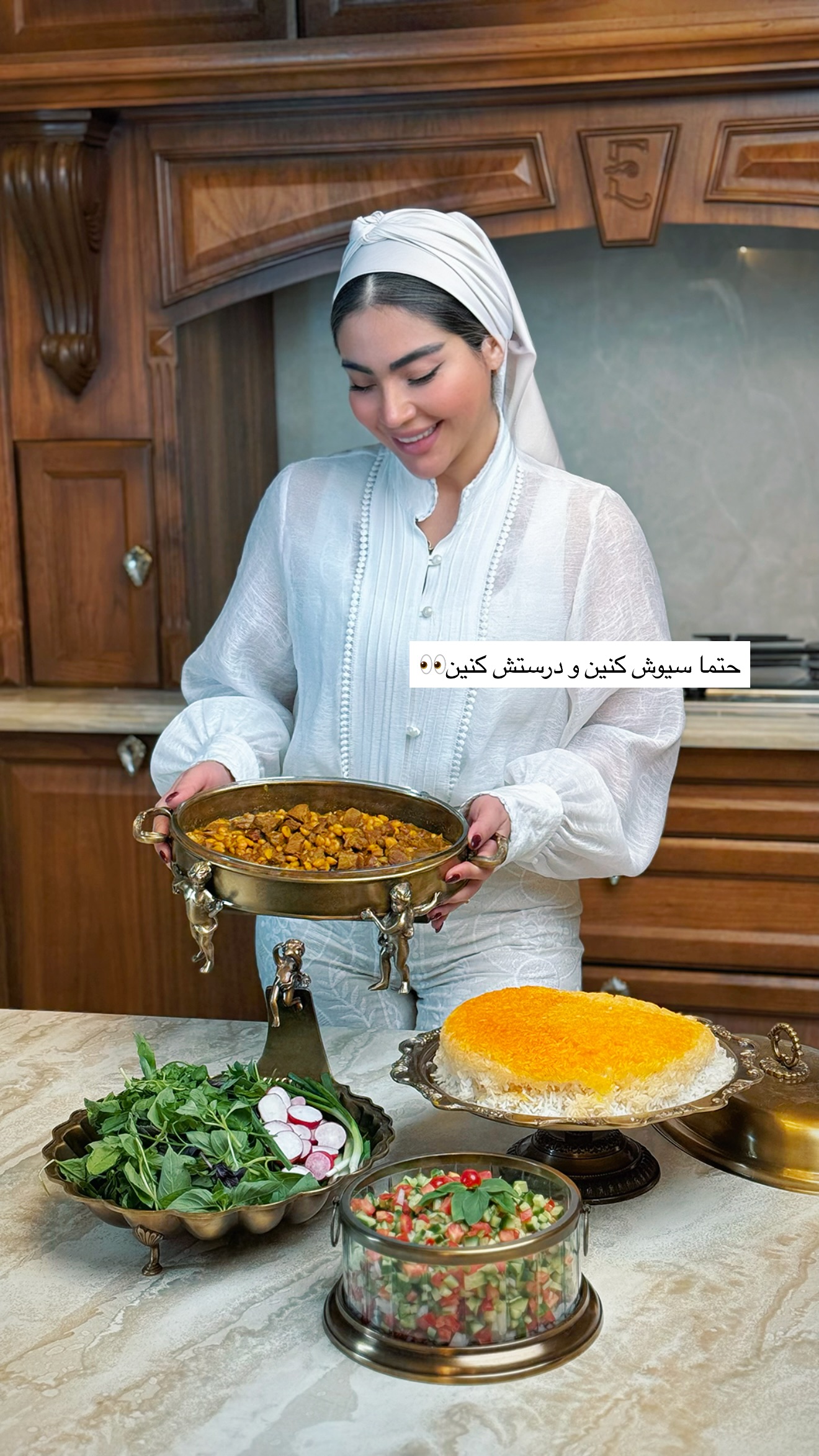  جدید ترین استوری اینستاگرام صبا مرشدی