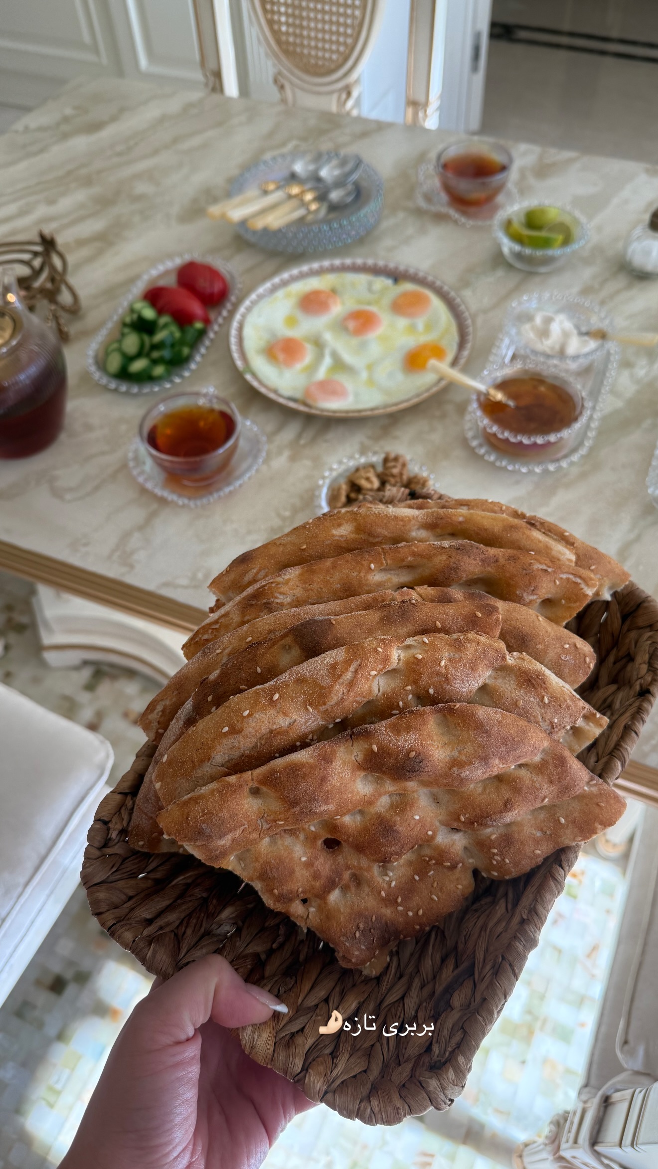  جدید ترین استوری اینستاگرام صبا مرشدی