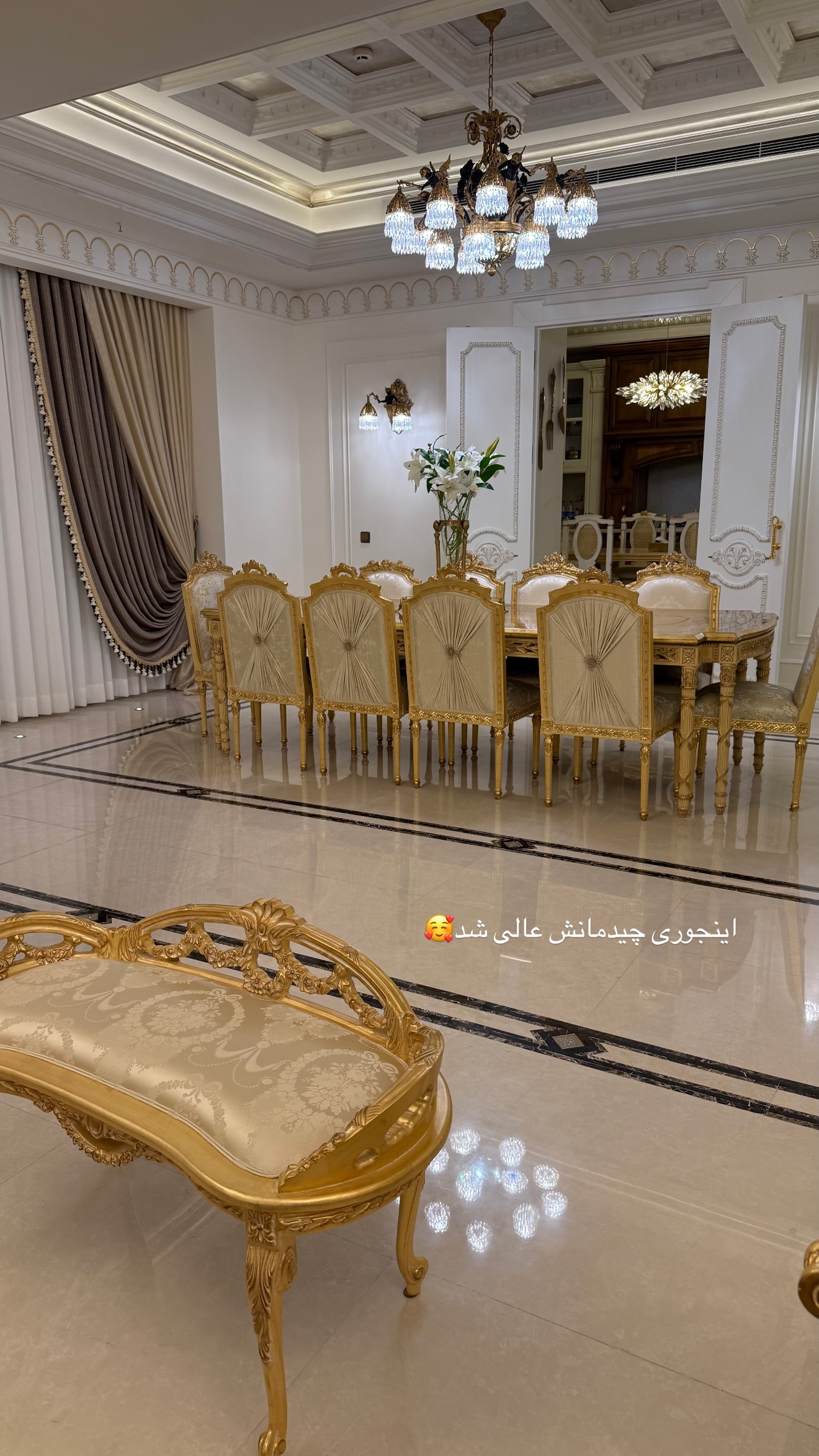  جدید ترین استوری اینستاگرام صبا مرشدی