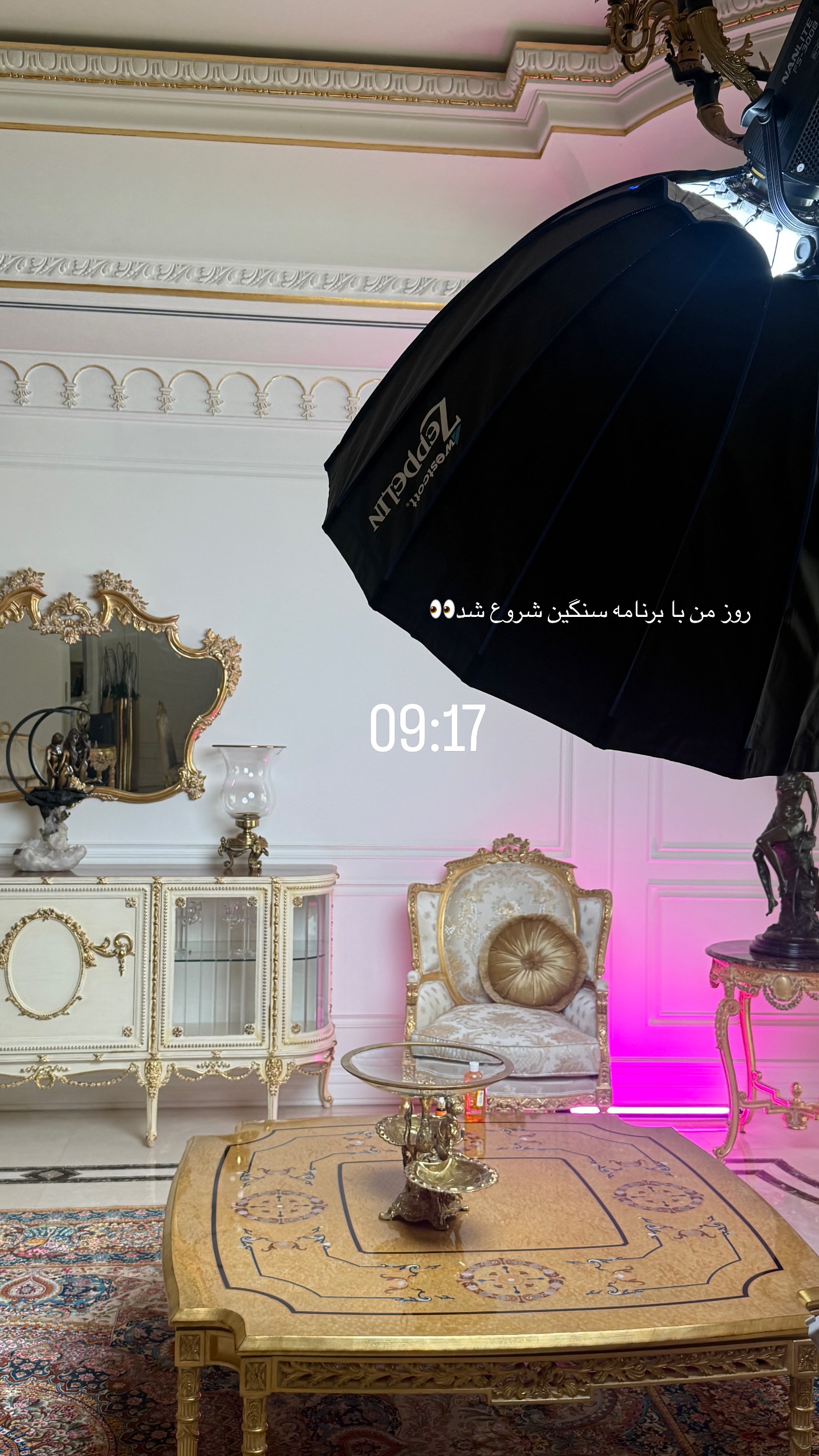  جدید ترین استوری اینستاگرام صبا مرشدی