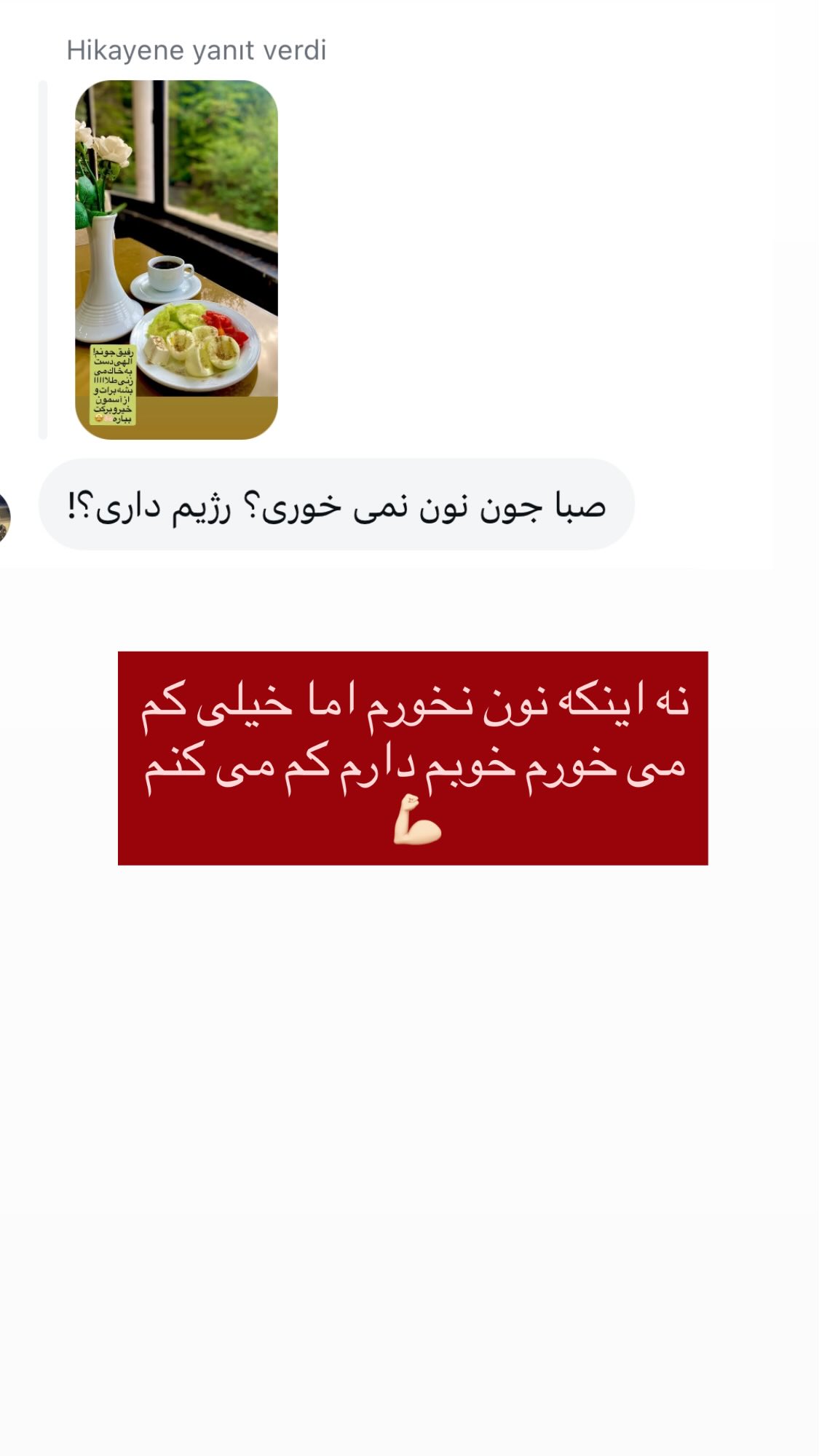  جدید ترین استوری اینستاگرام صبا راد