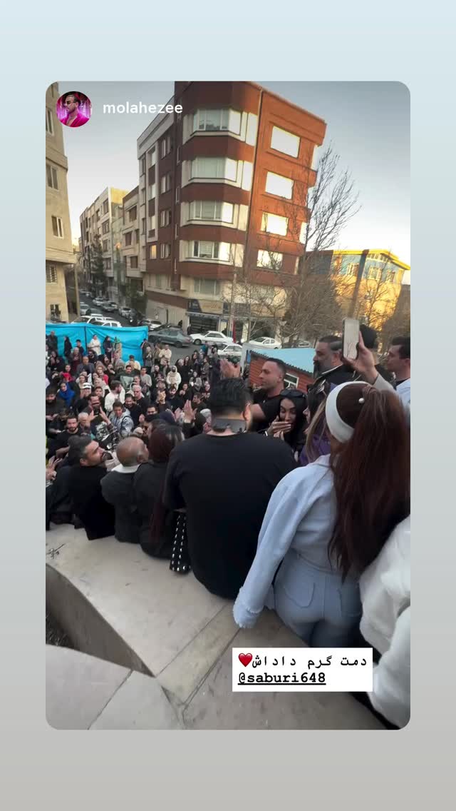  جدید ترین استوری اینستاگرام علی صبوری