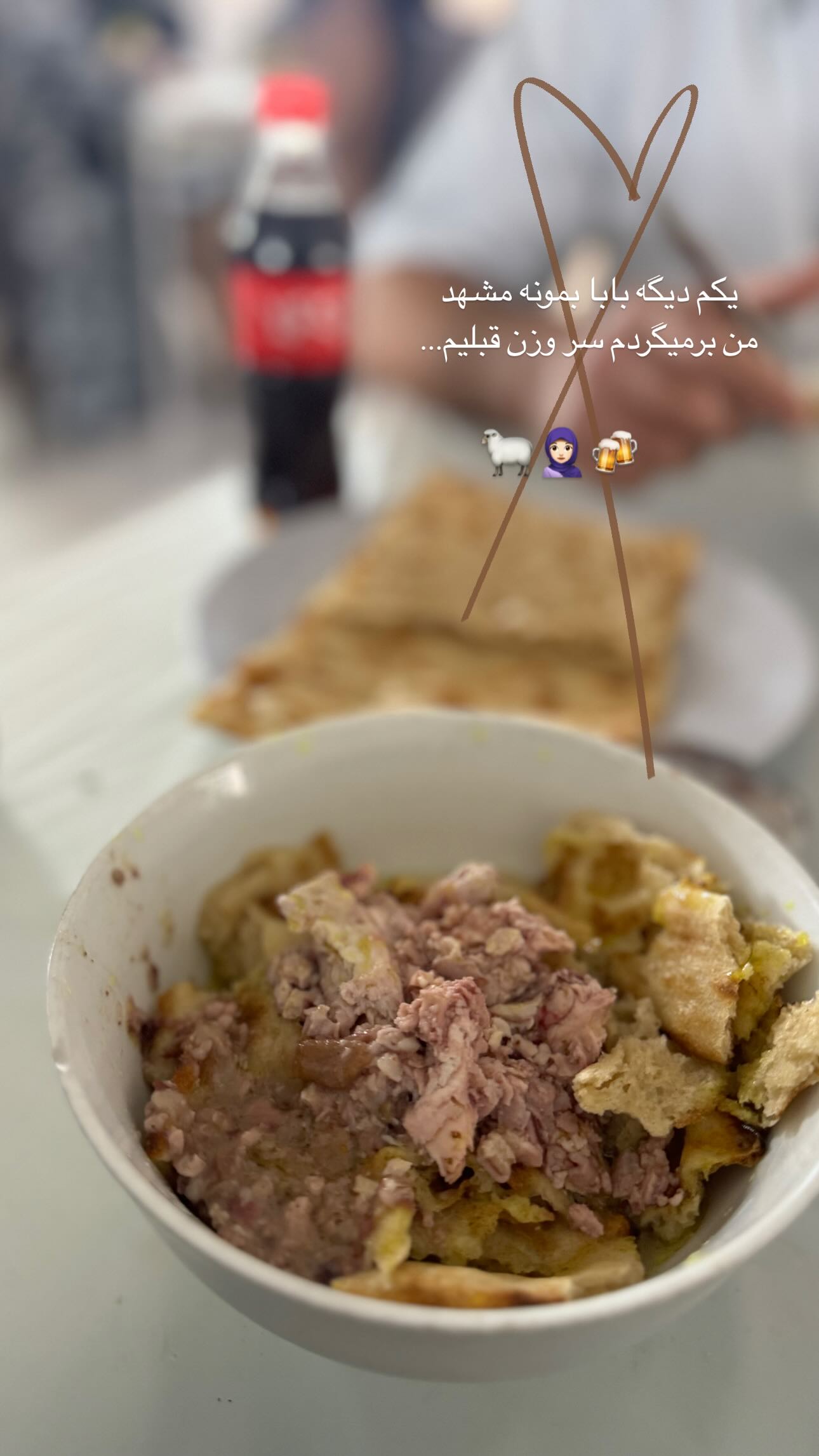  جدید ترین استوری اینستاگرام زینب سادات نوفرستی