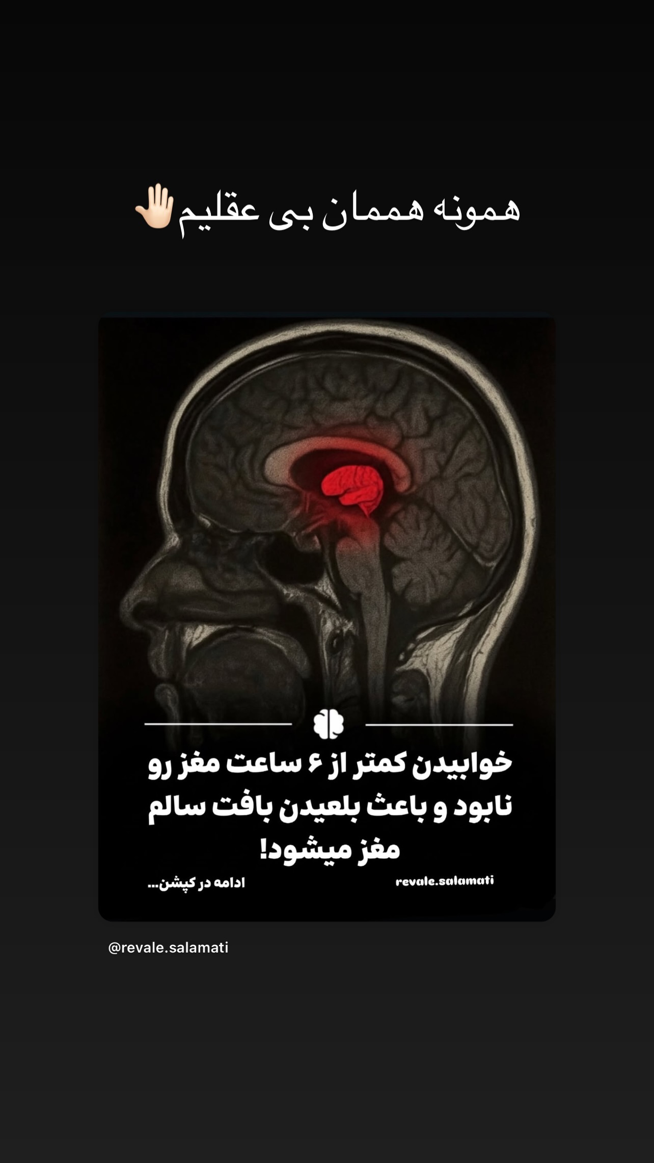  جدید ترین استوری اینستاگرام زینب سادات نوفرستی