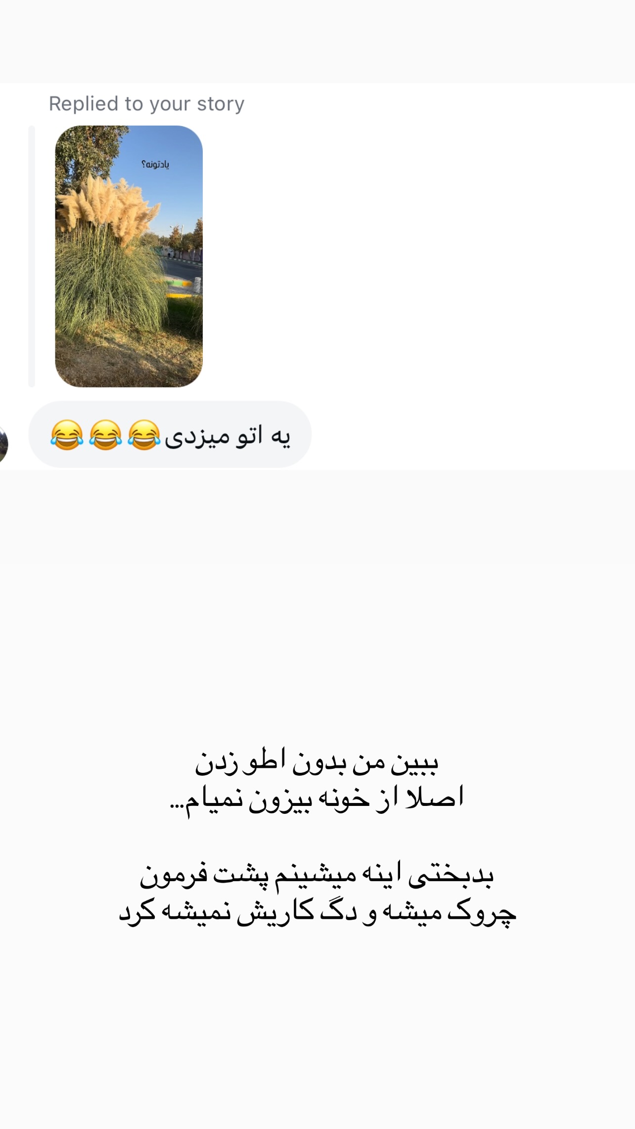  جدید ترین استوری اینستاگرام زینب سادات نوفرستی