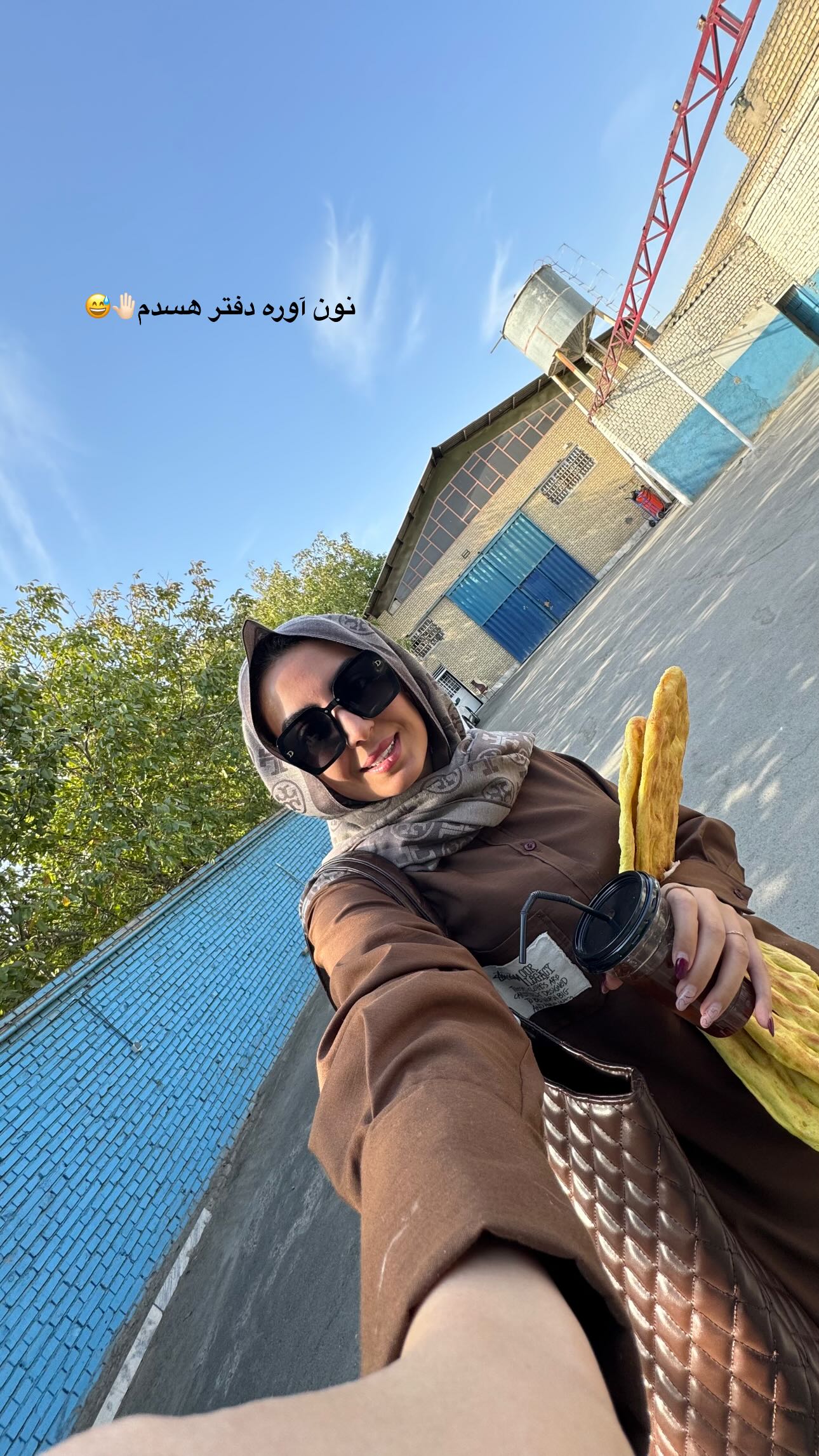  جدید ترین استوری اینستاگرام زینب سادات نوفرستی