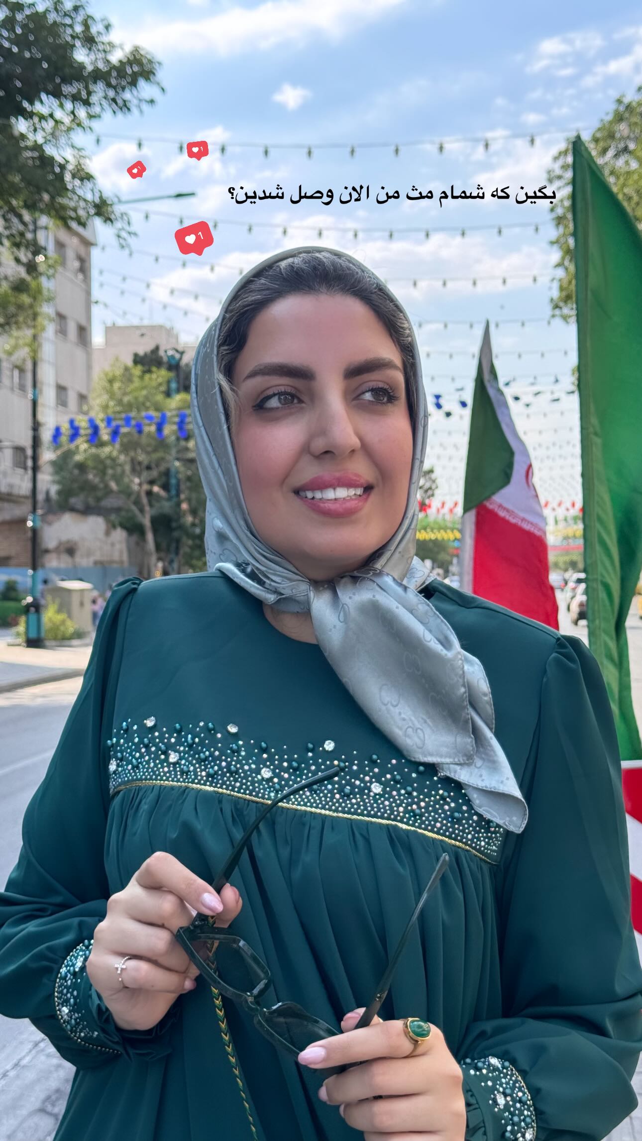  جدید ترین استوری اینستاگرام زینب سادات نوفرستی