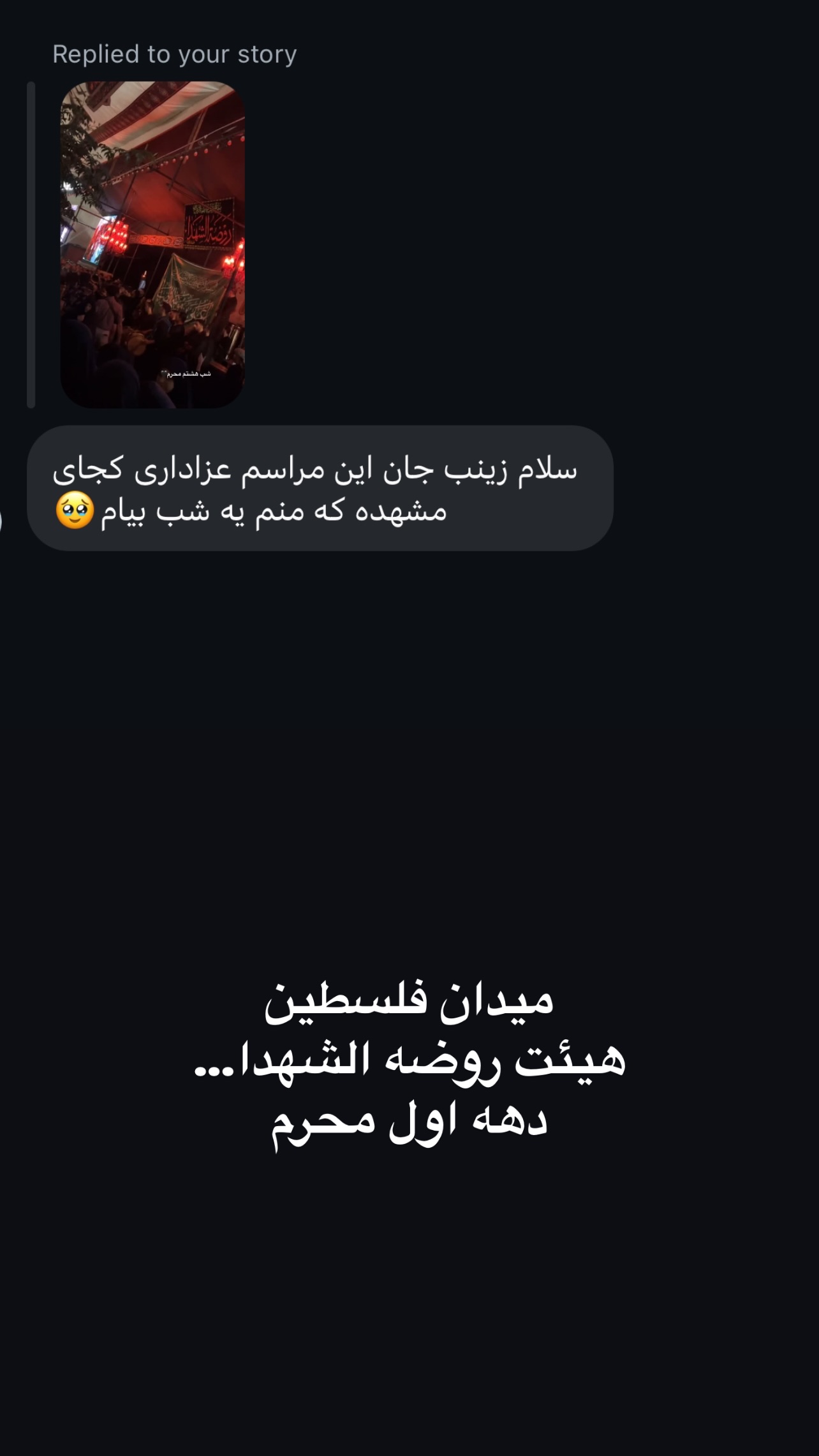  جدید ترین استوری اینستاگرام زینب سادات نوفرستی