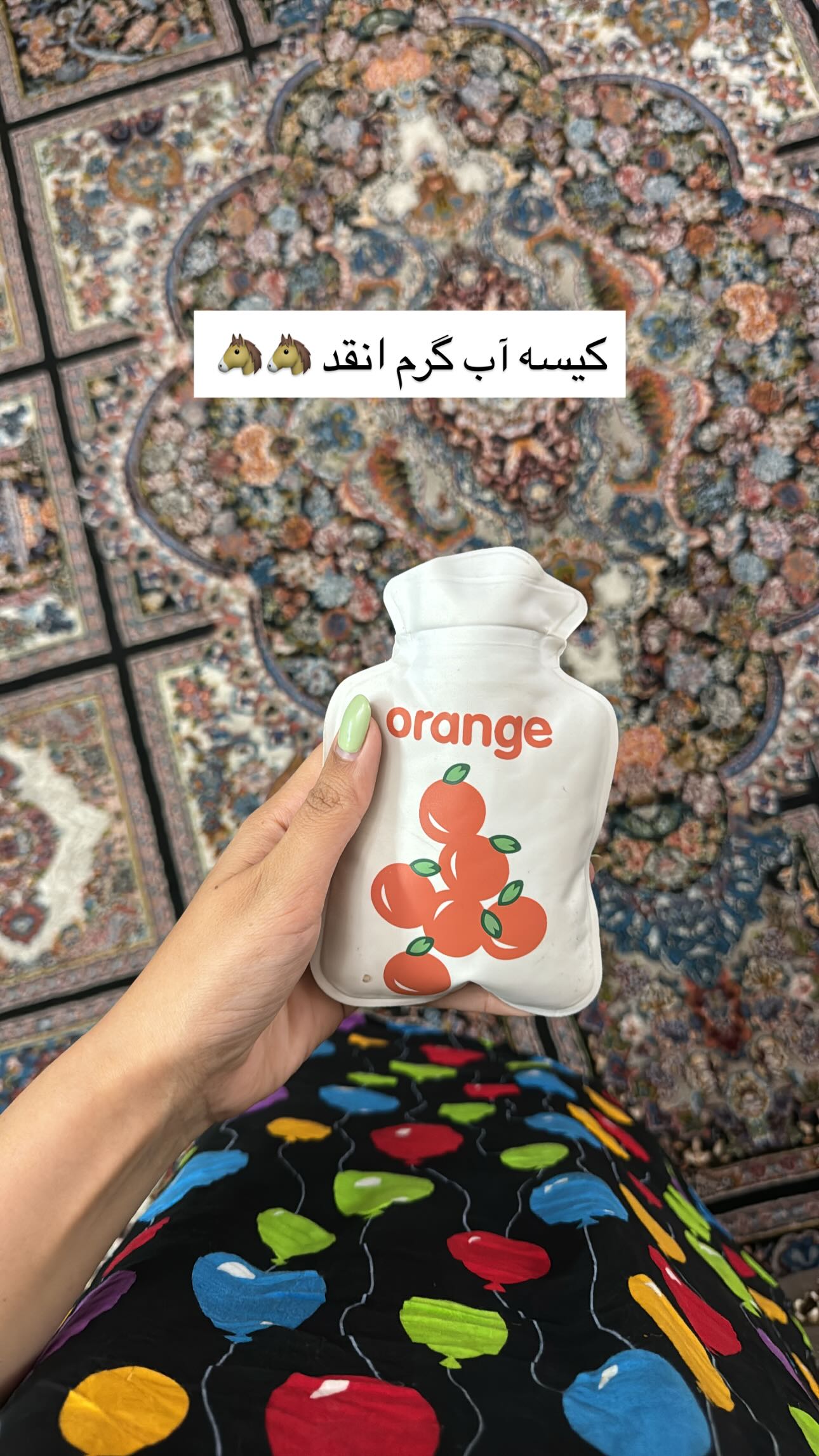  جدید ترین استوری اینستاگرام زینب سادات نوفرستی
