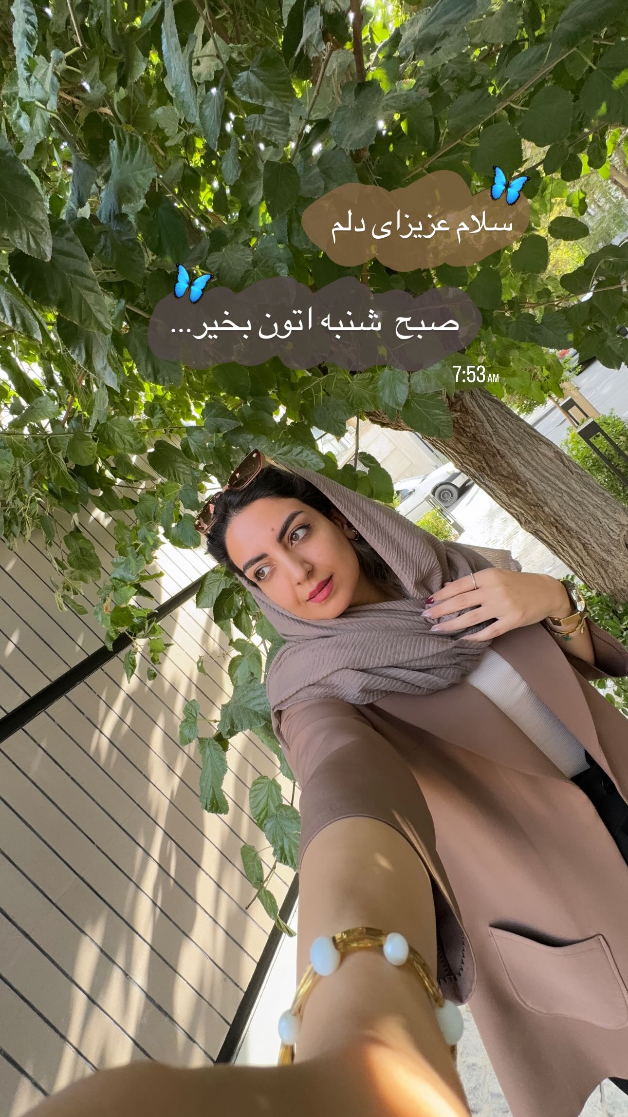  جدید ترین استوری اینستاگرام زینب سادات نوفرستی