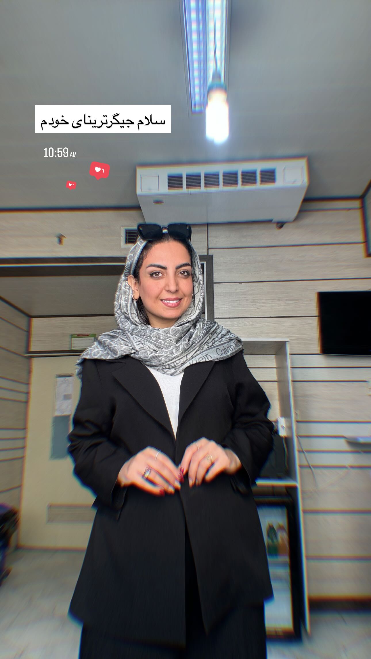  جدید ترین استوری اینستاگرام زینب سادات نوفرستی