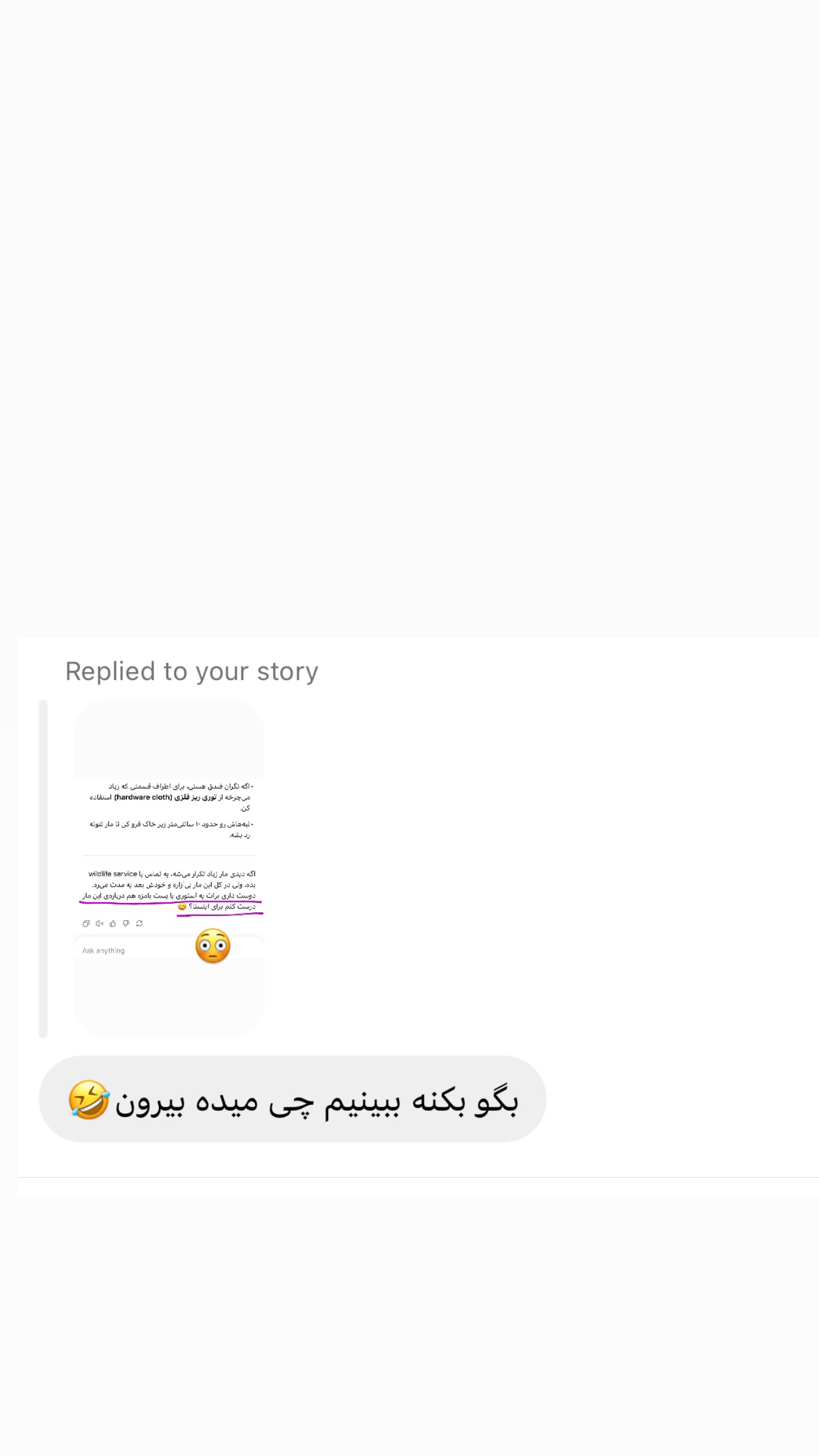  جدید ترین استوری اینستاگرام صدف مسائلی