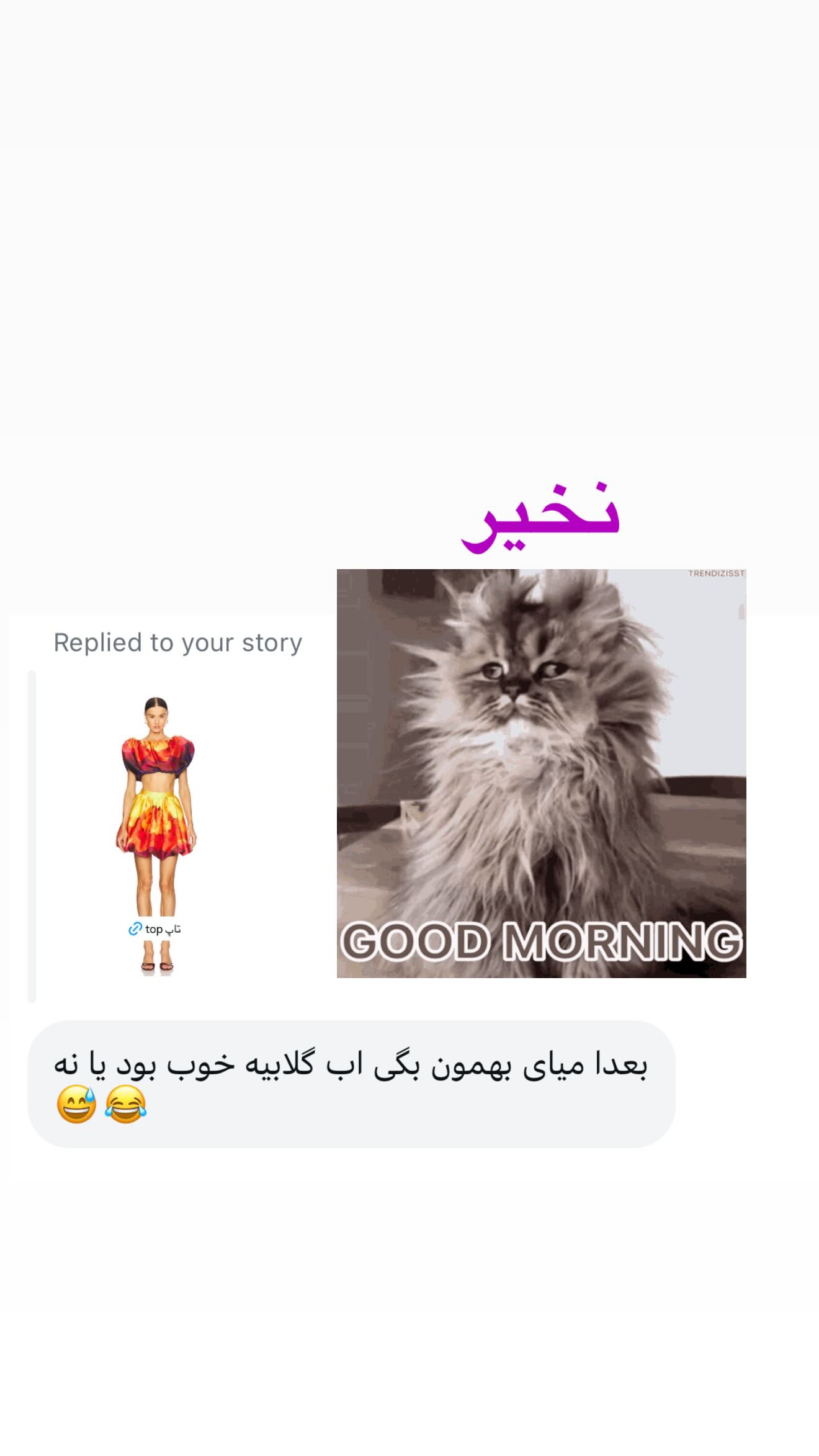  جدید ترین استوری اینستاگرام صدف مسائلی