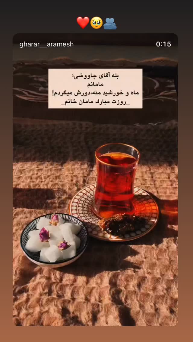  جدید ترین استوری اینستاگرام صدف اسپهبدی