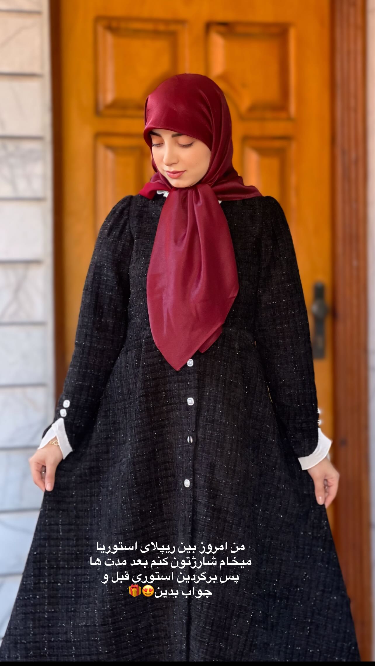  جدید ترین استوری اینستاگرام فاطمه سادات حسینی