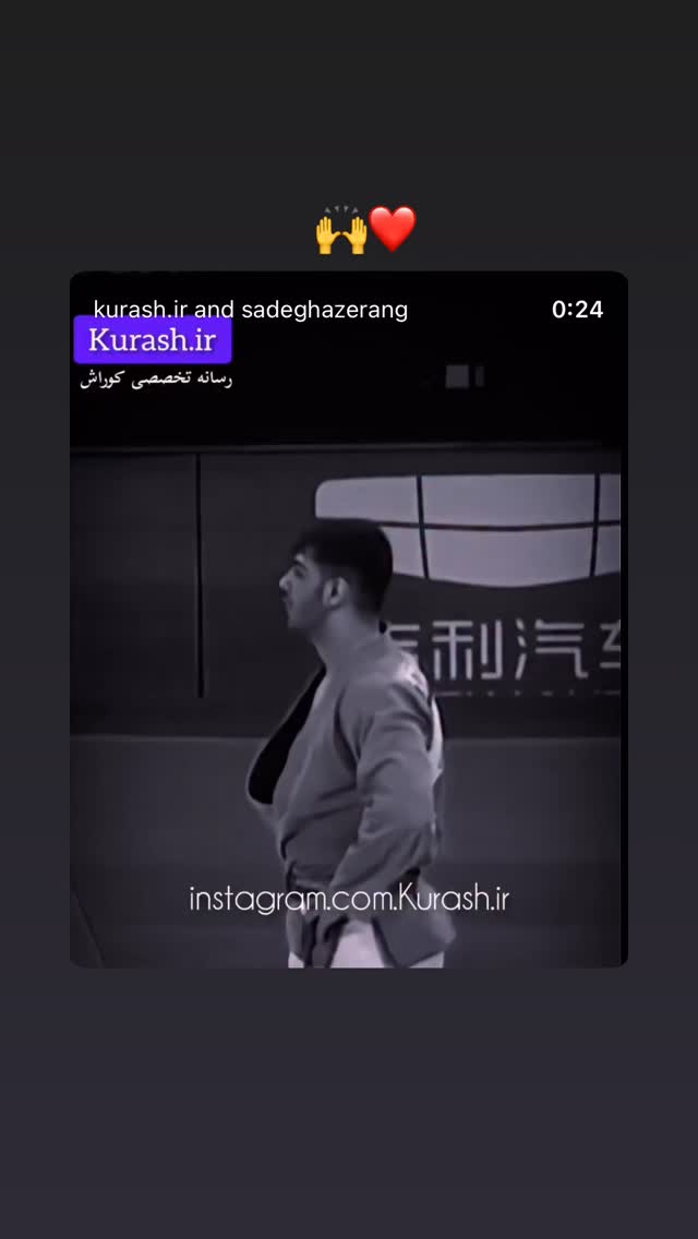  جدید ترین استوری اینستاگرام صادق آذرنگ