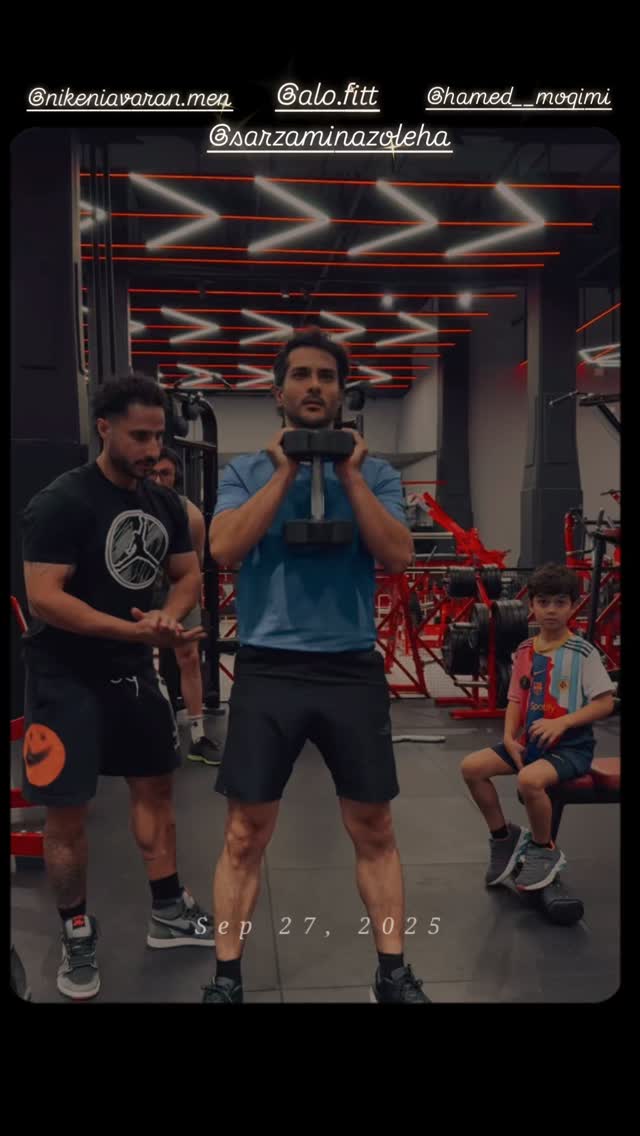  جدید ترین استوری اینستاگرام ساعد سهیلی