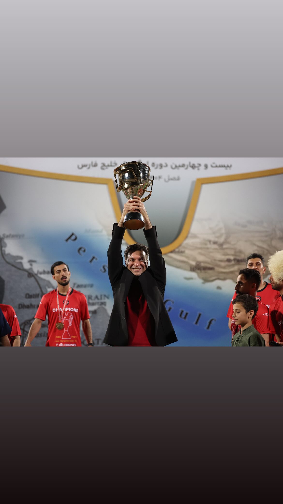  جدید ترین استوری اینستاگرام سعید مظفری زاده