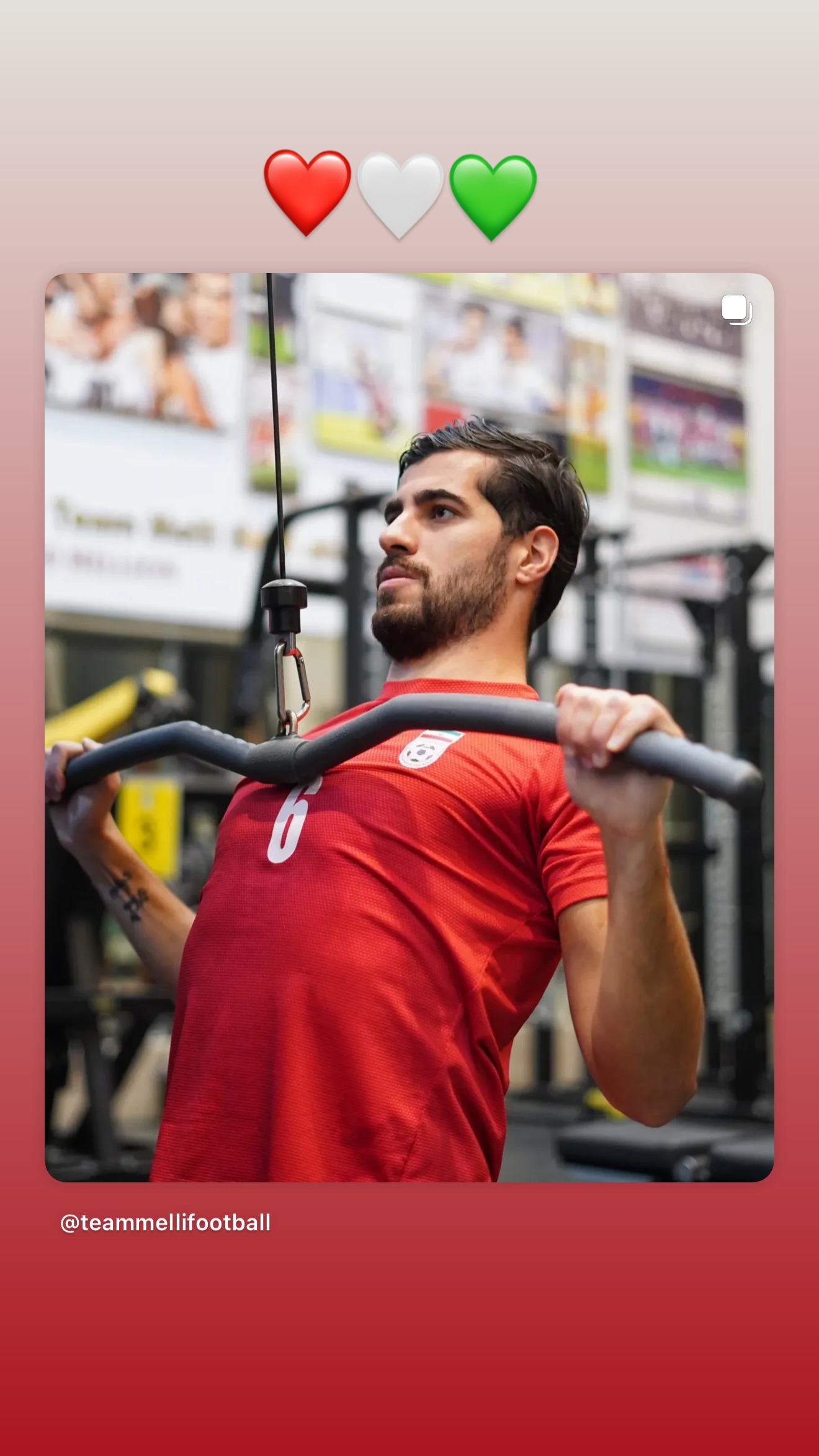  جدید ترین استوری اینستاگرام سعید عزت الهی