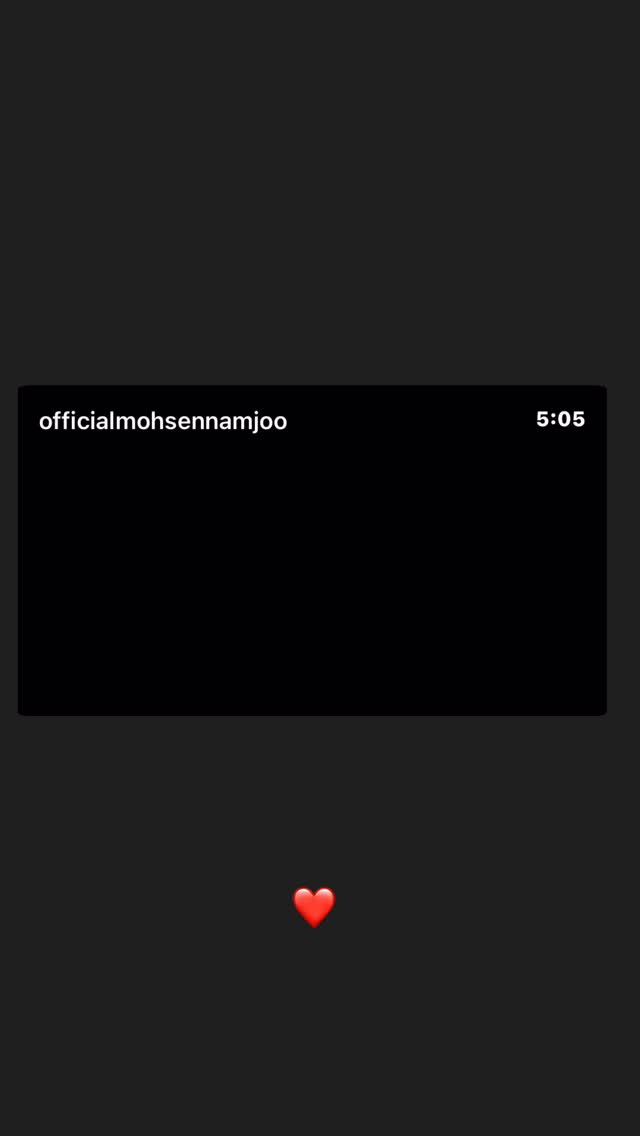  جدید ترین استوری اینستاگرام سعید هوشیار