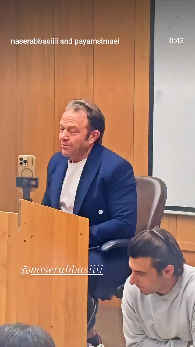  جدید ترین استوری اینستاگرام سعید نبوی