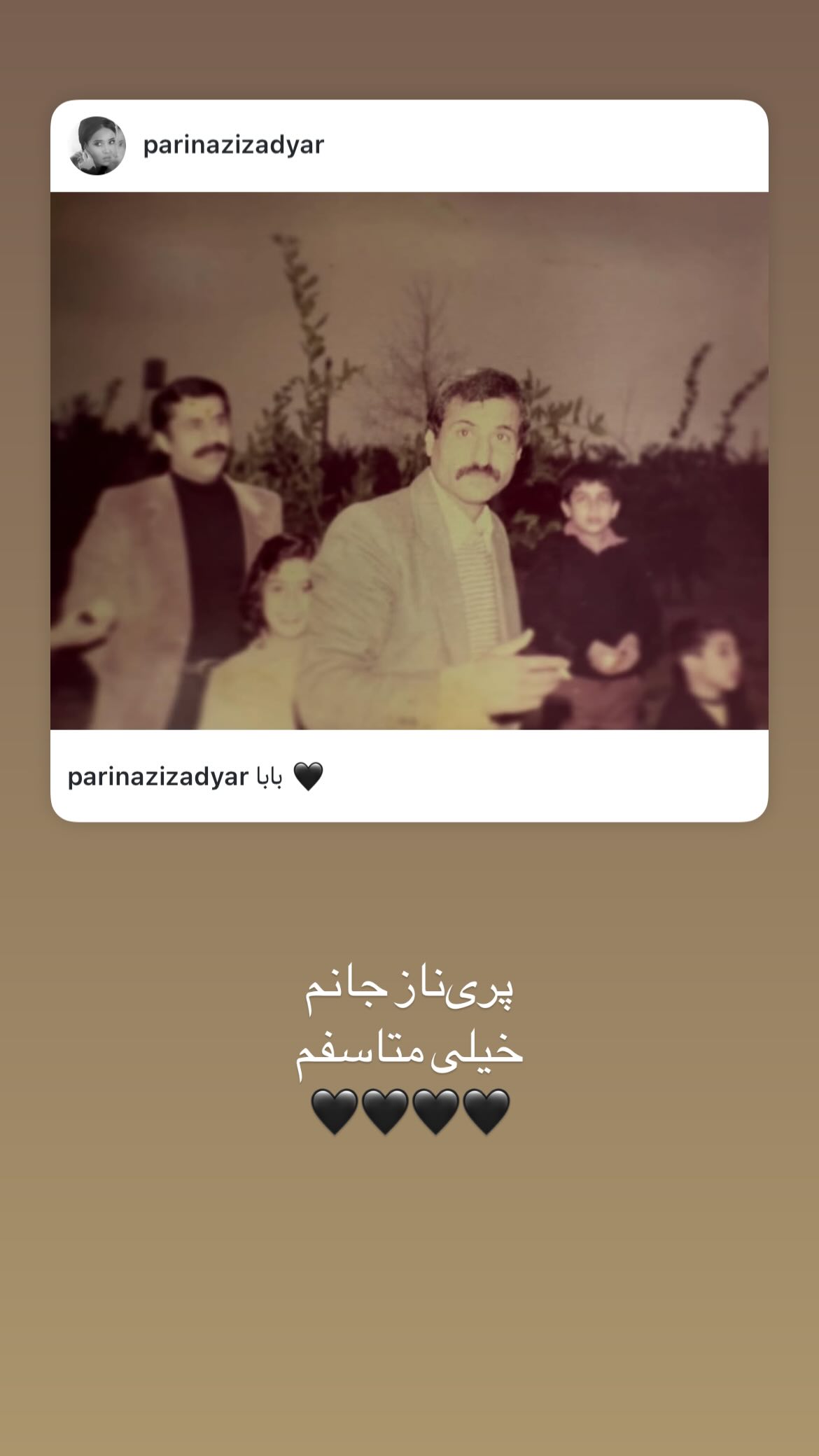  جدید ترین استوری اینستاگرام سعید روستایی