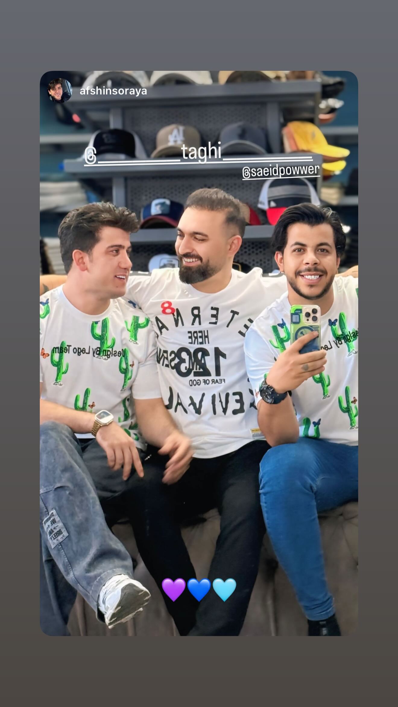  جدید ترین استوری اینستاگرام سعید پاور