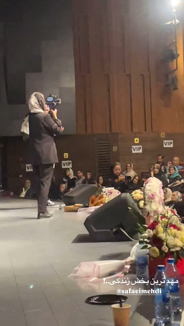  جدید ترین استوری اینستاگرام مهدی صفایی
