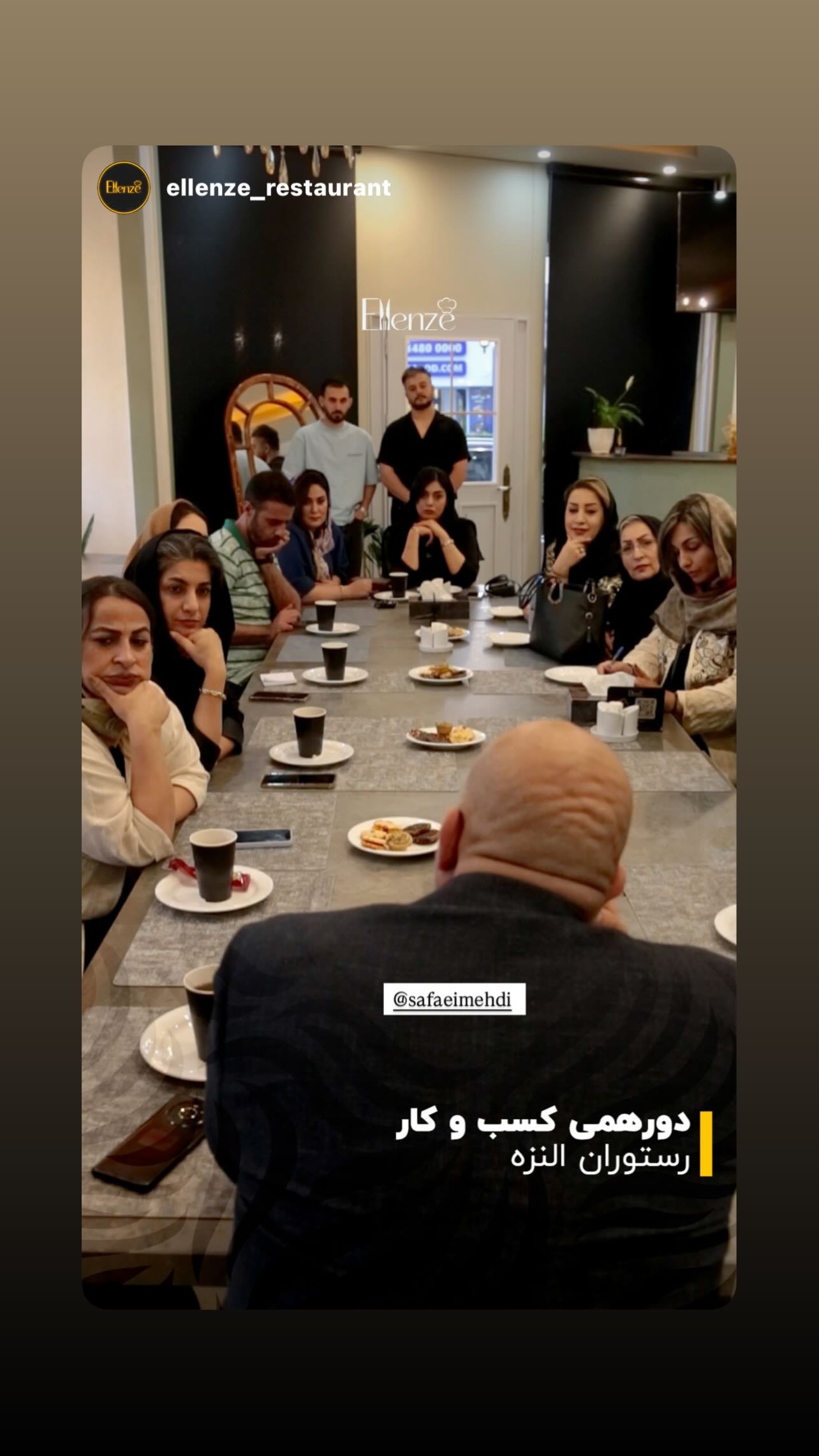  جدید ترین استوری اینستاگرام مهدی صفایی