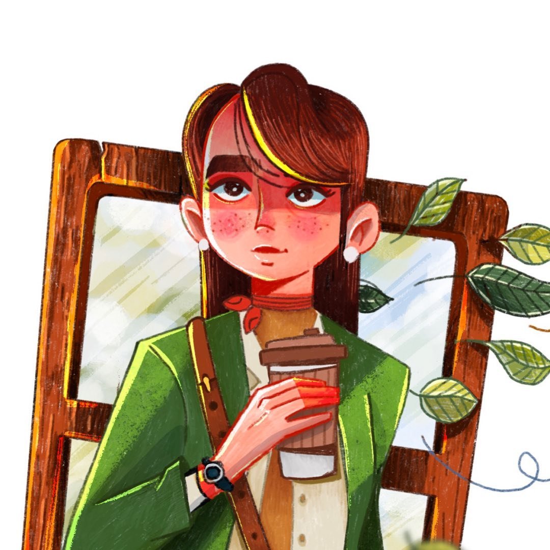 عکس پروفایل اینستاگرام سحر صبحانی / sahar.illustration