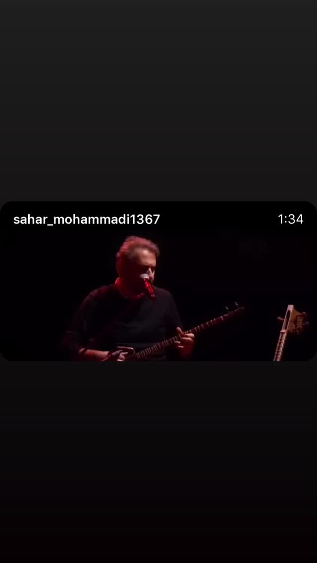  جدید ترین استوری اینستاگرام سحر محمدی بروجردی
