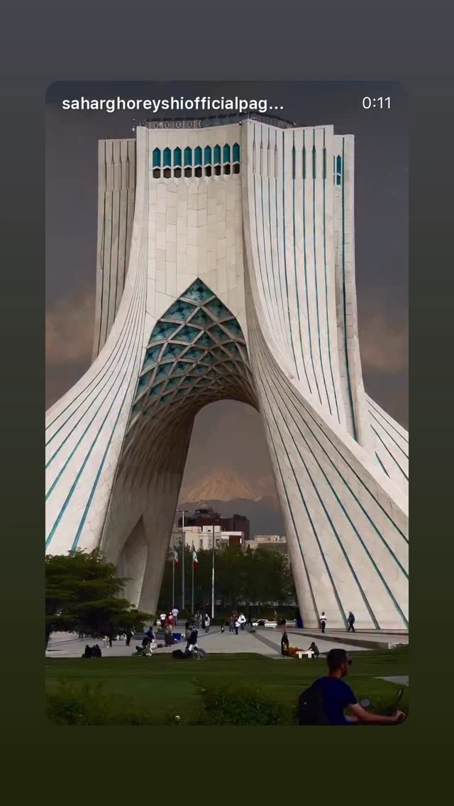  جدید ترین استوری اینستاگرام سحر قریشی