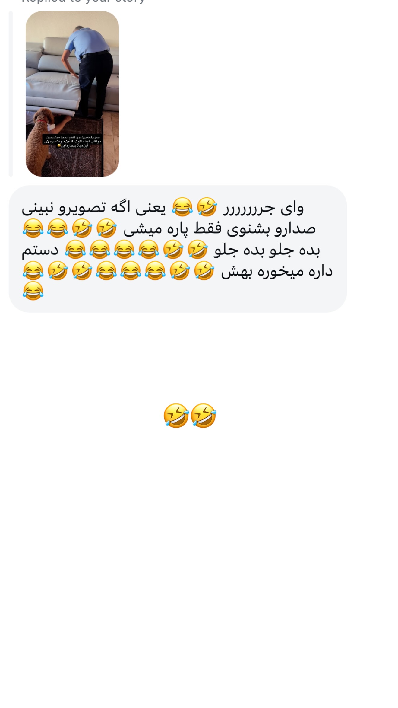  جدید ترین استوری اینستاگرام ثریا وحدتی نیا