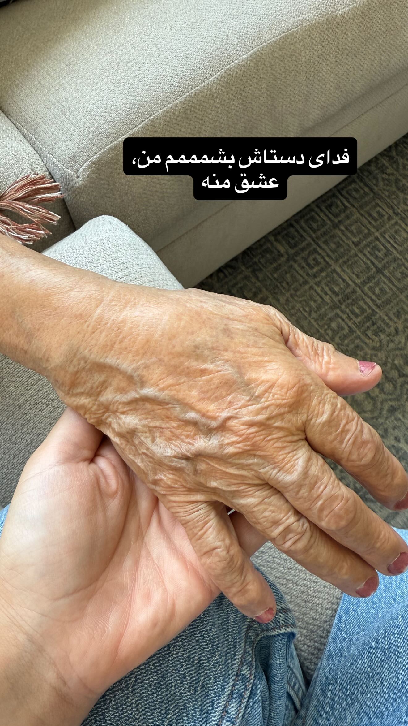 جدید ترین استوری اینستاگرام ثریا وحدتی نیا