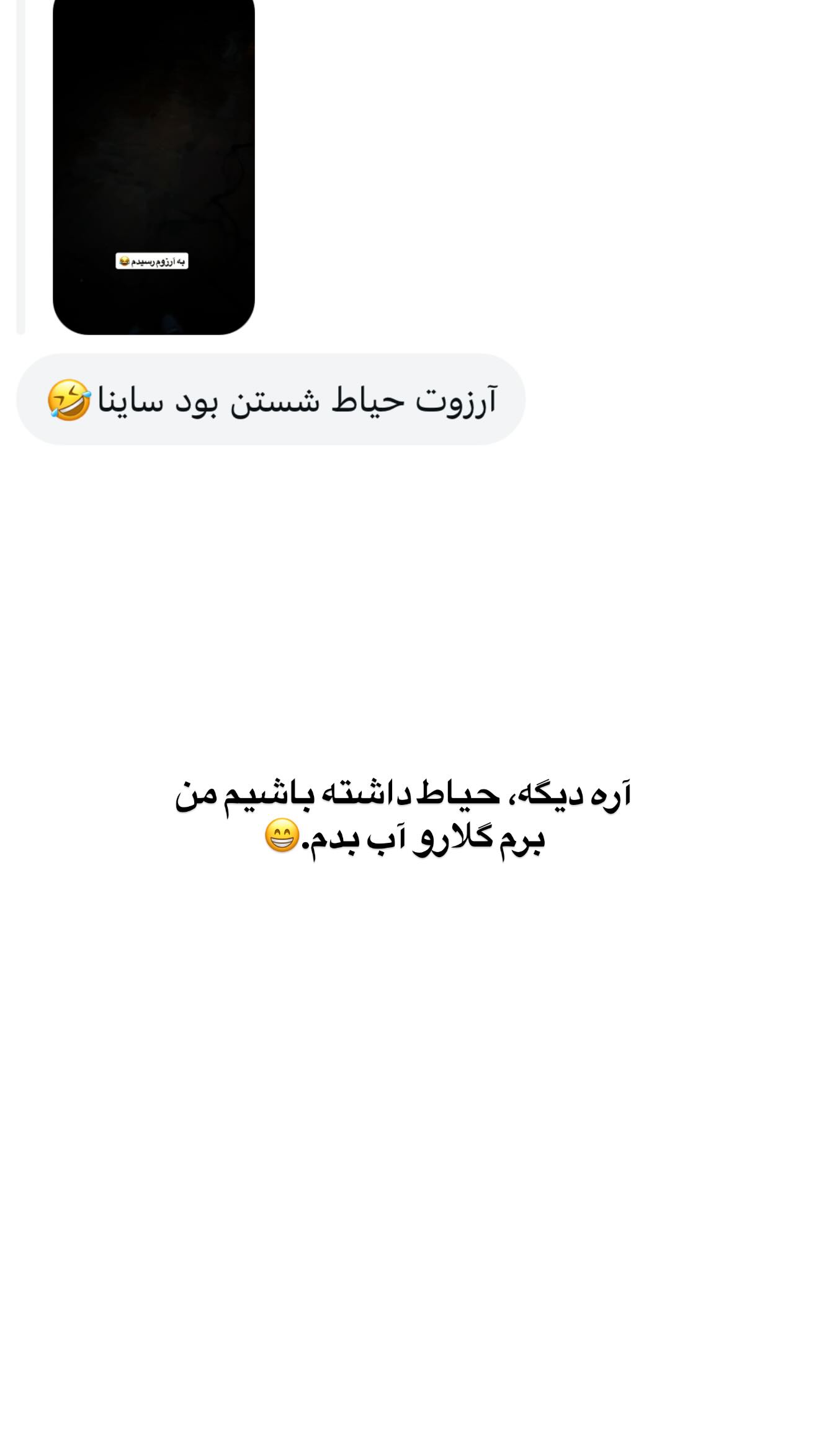  جدید ترین استوری اینستاگرام ثریا وحدتی نیا