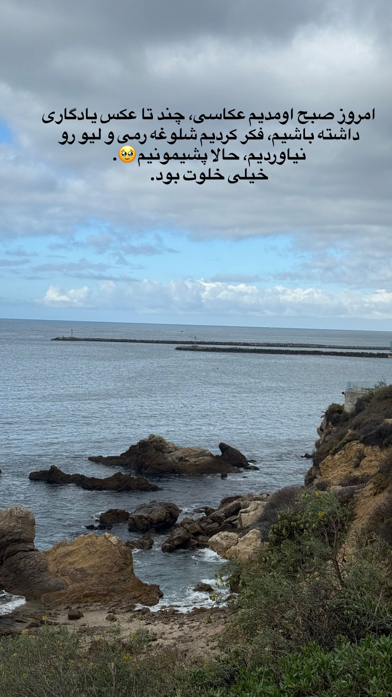  جدید ترین استوری اینستاگرام ثریا وحدتی نیا