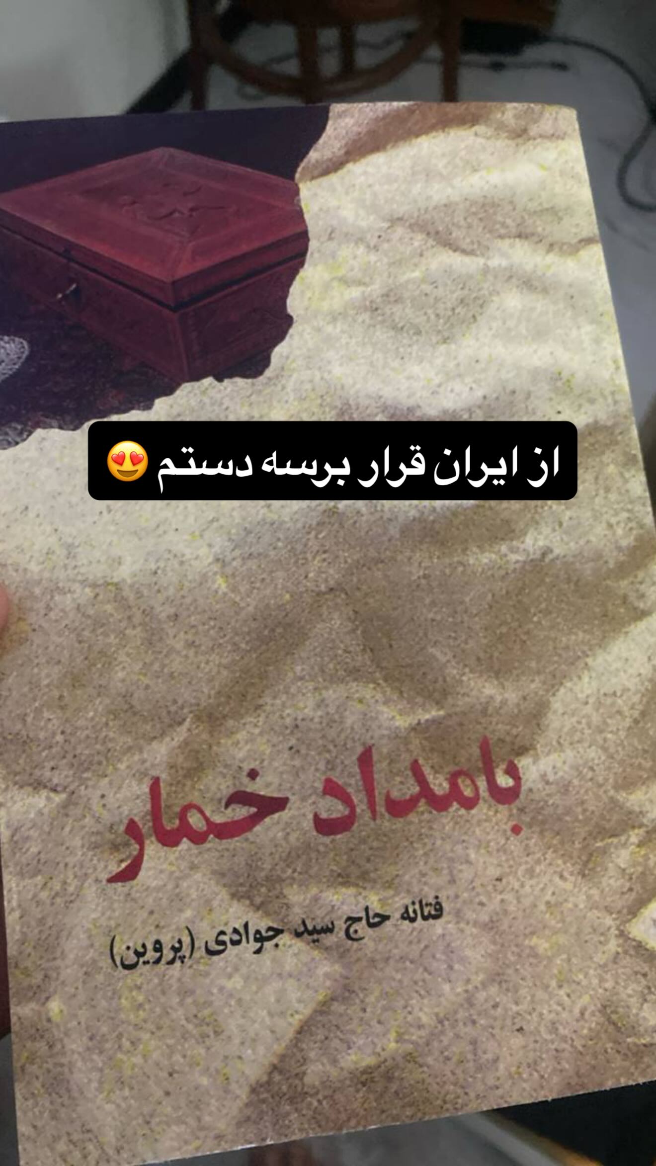  جدید ترین استوری اینستاگرام ثریا وحدتی نیا