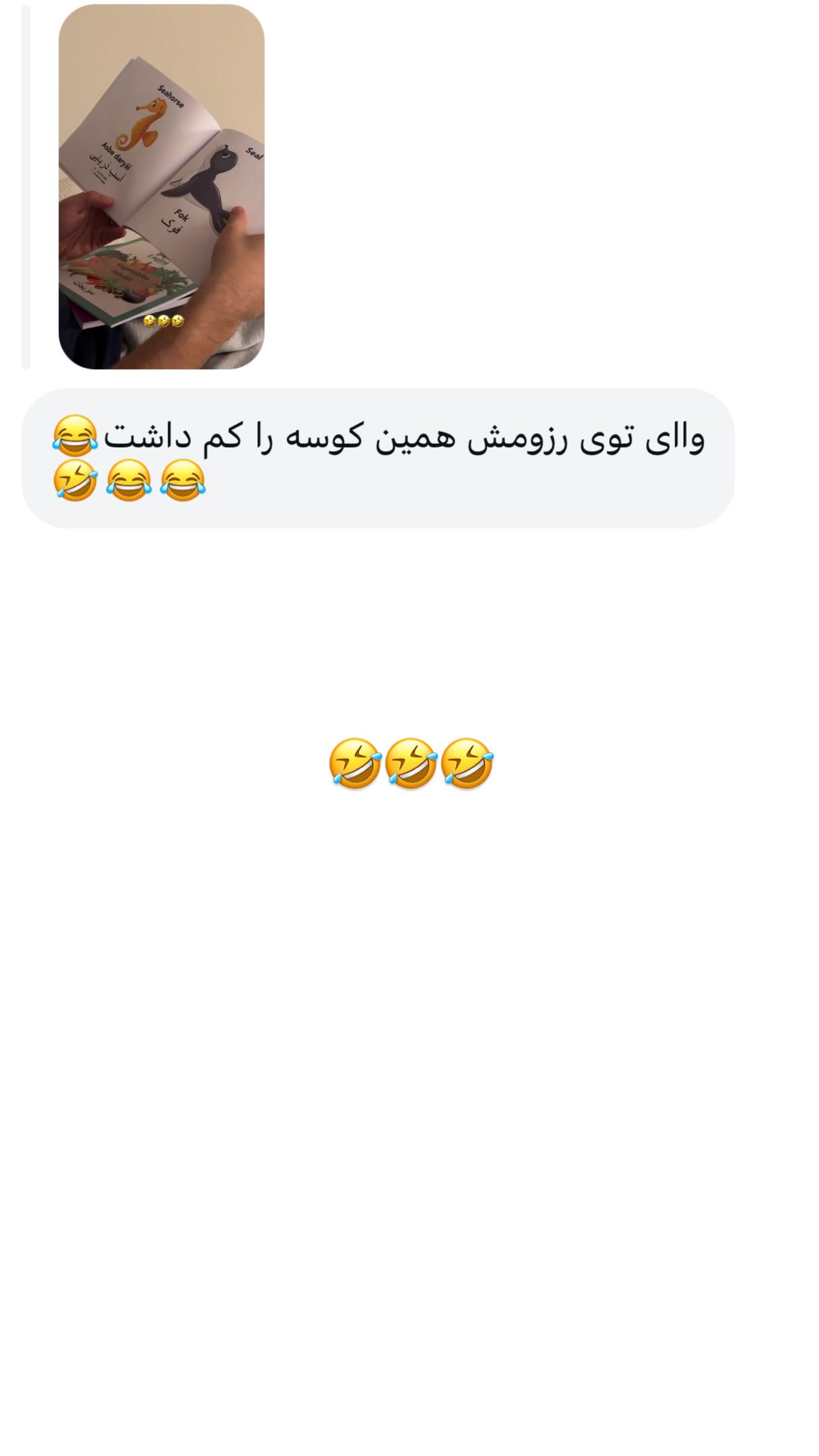  جدید ترین استوری اینستاگرام ثریا وحدتی نیا