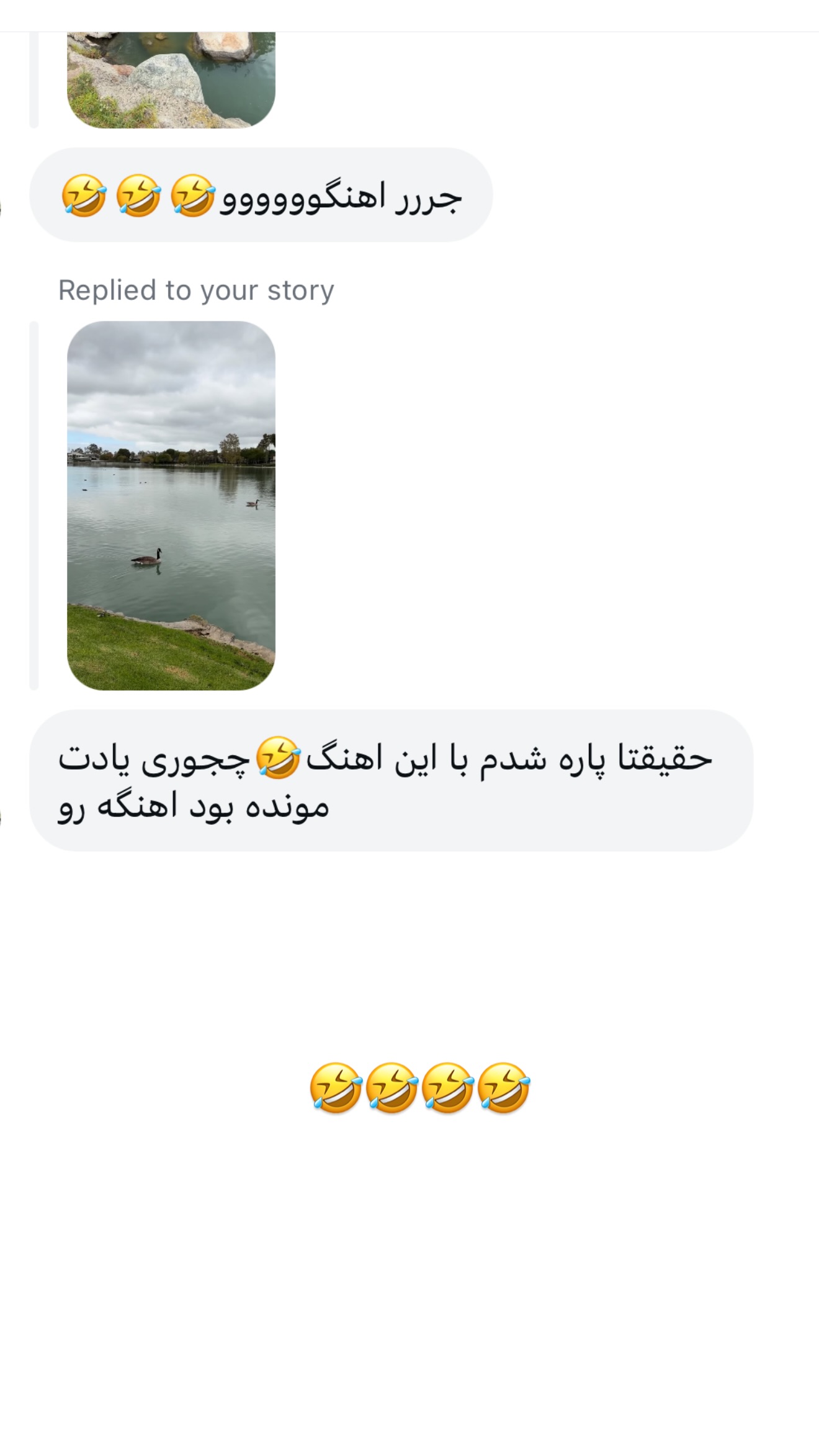  جدید ترین استوری اینستاگرام ثریا وحدتی نیا
