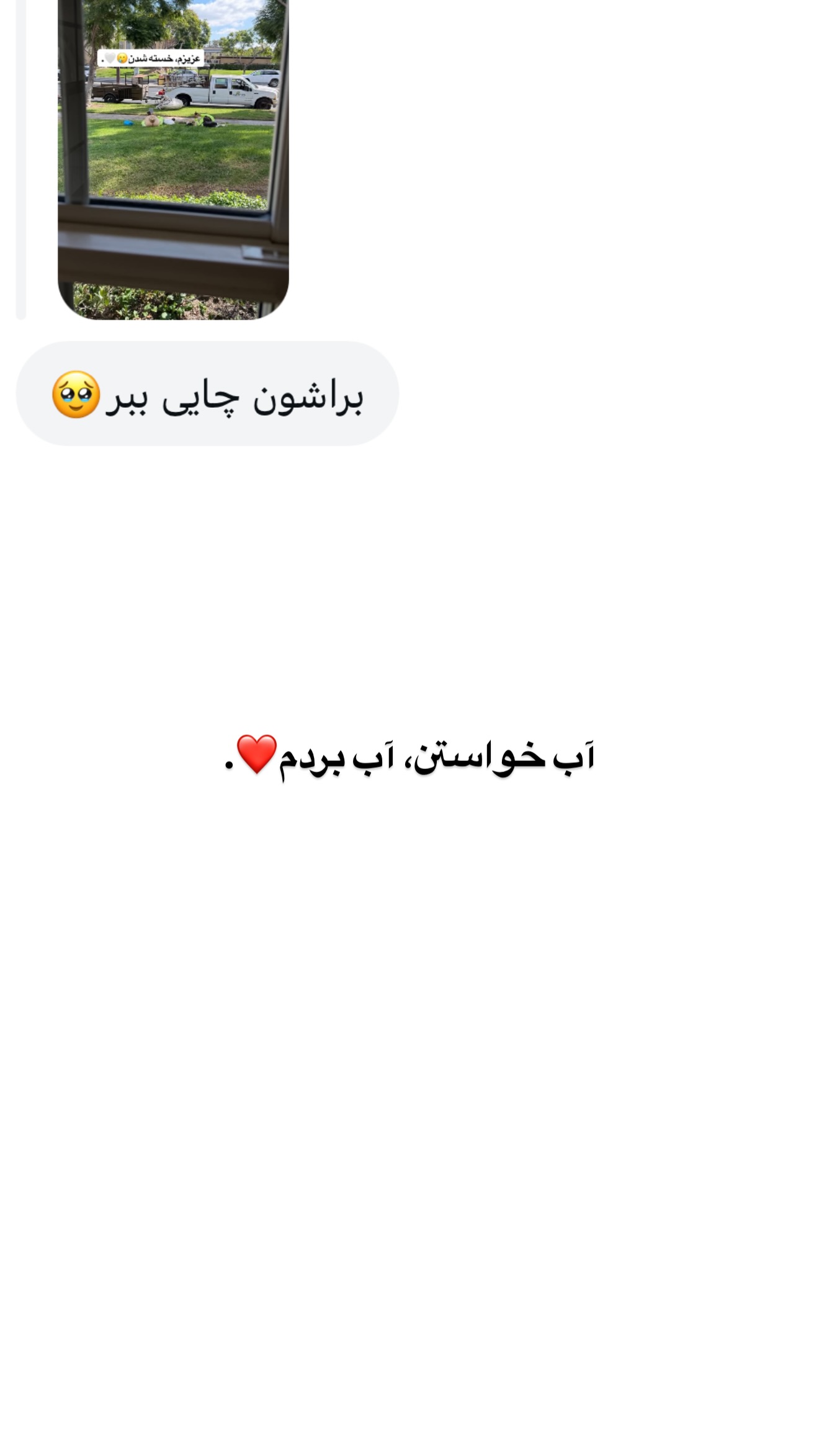  جدید ترین استوری اینستاگرام ثریا وحدتی نیا
