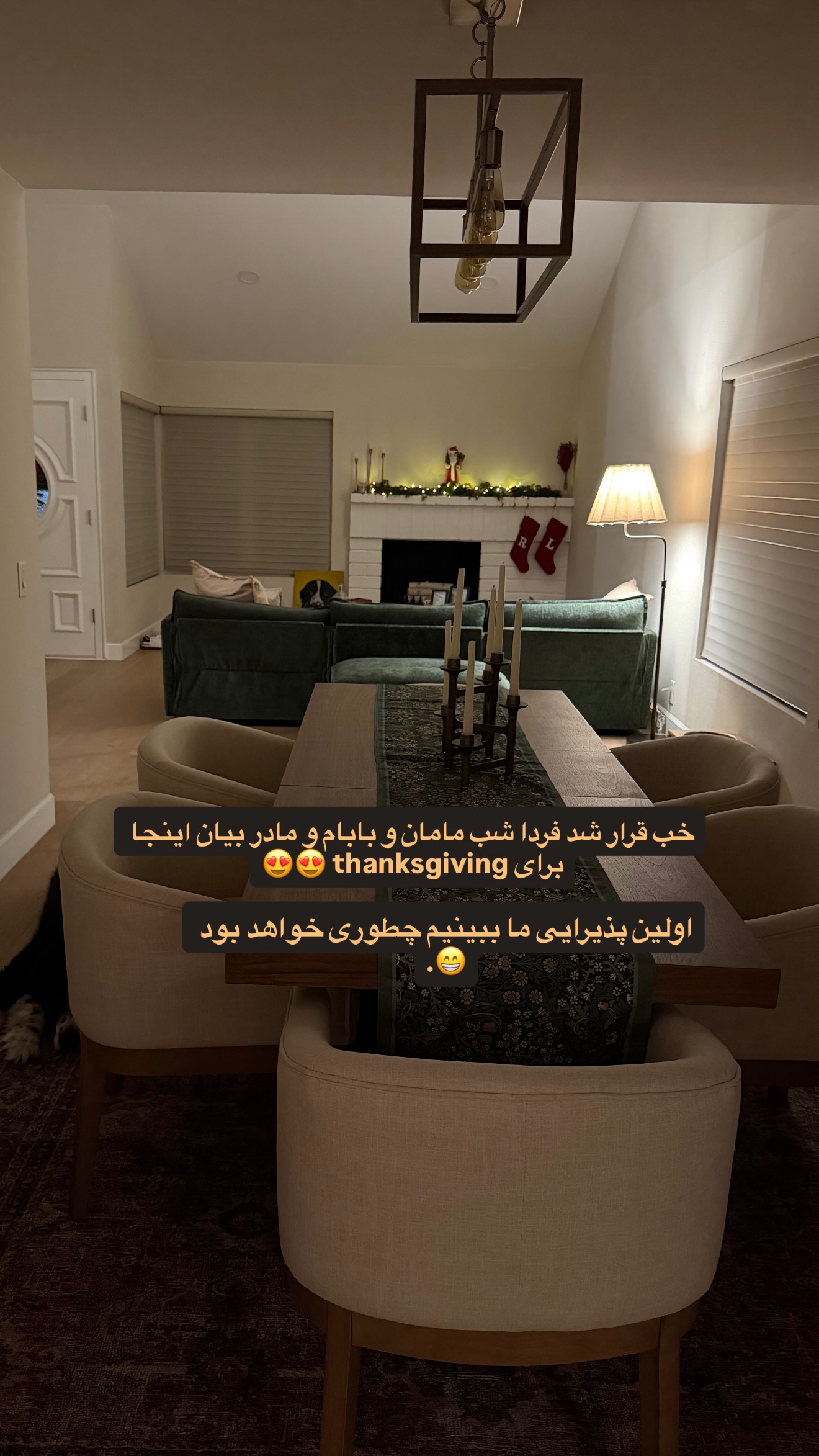  جدید ترین استوری اینستاگرام ثریا وحدتی نیا