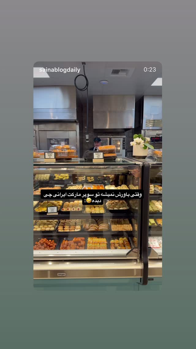  جدید ترین استوری اینستاگرام ثریا وحدتی نیا