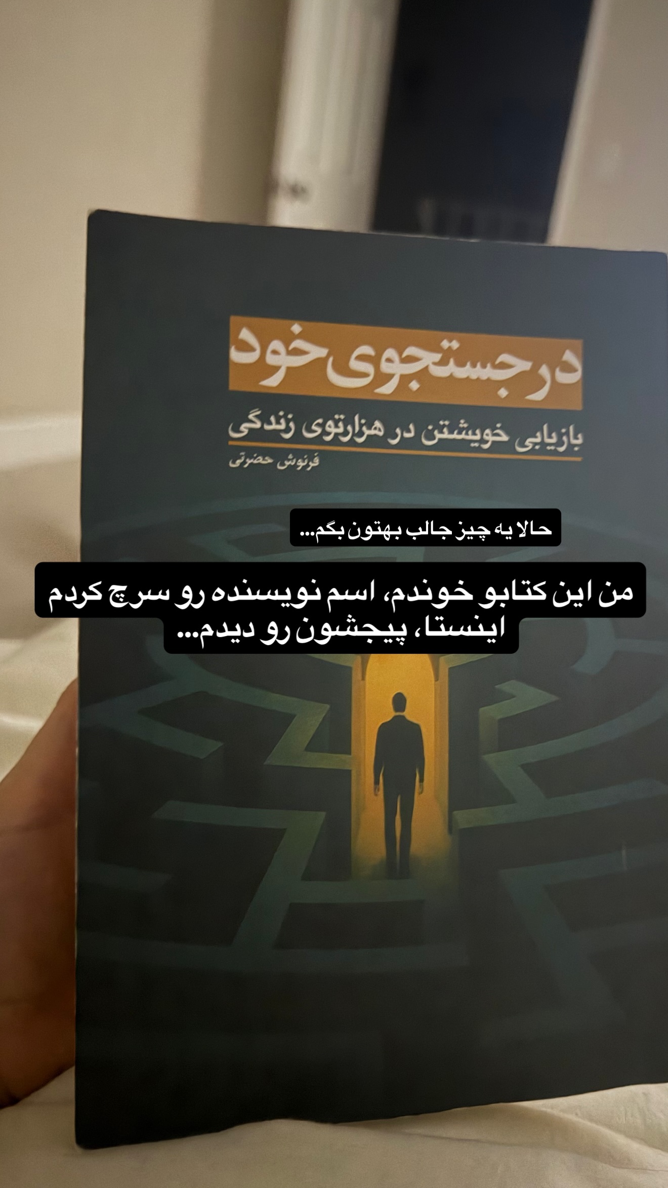  جدید ترین استوری اینستاگرام ثریا وحدتی نیا