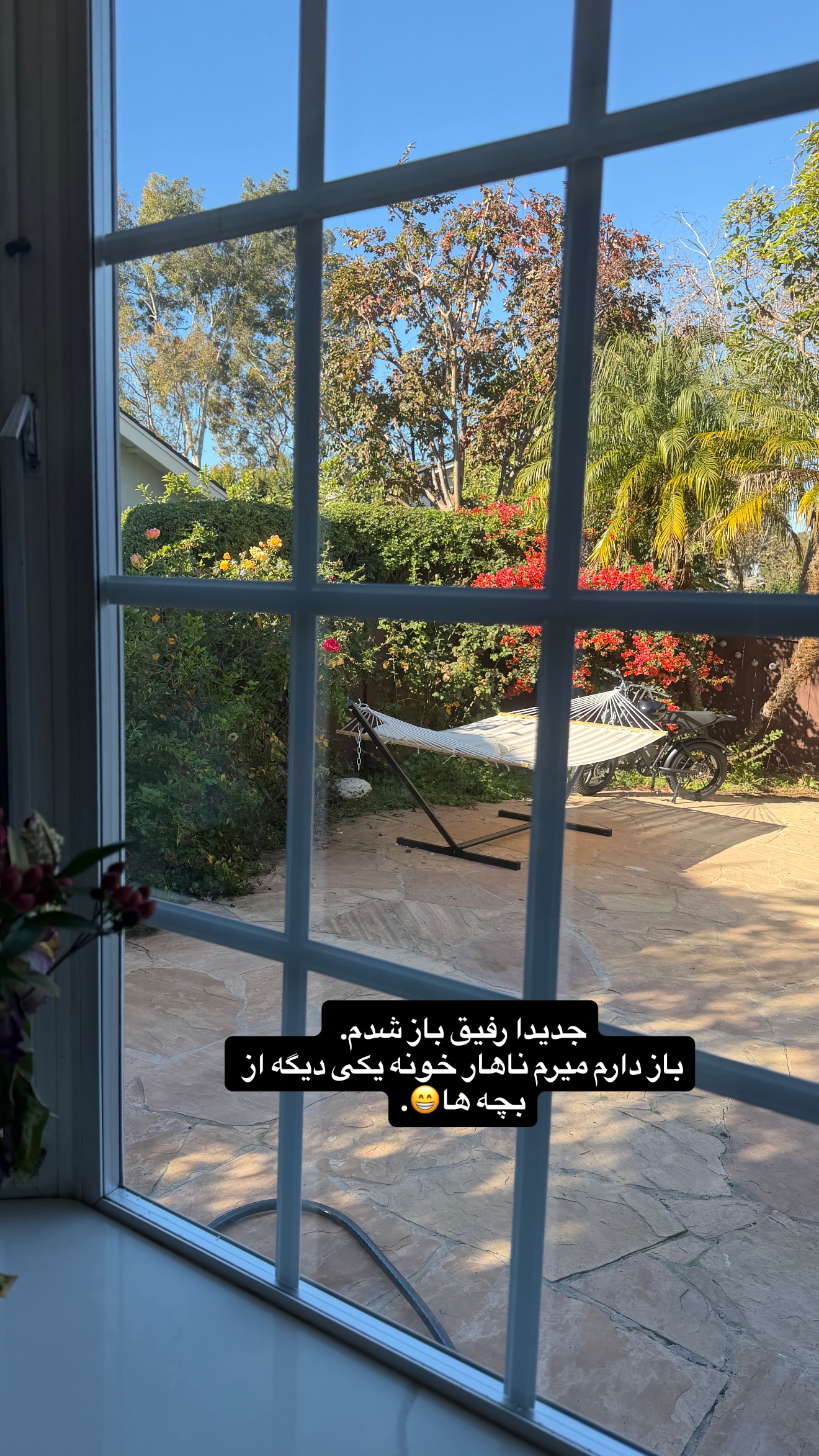  جدید ترین استوری اینستاگرام ثریا وحدتی نیا